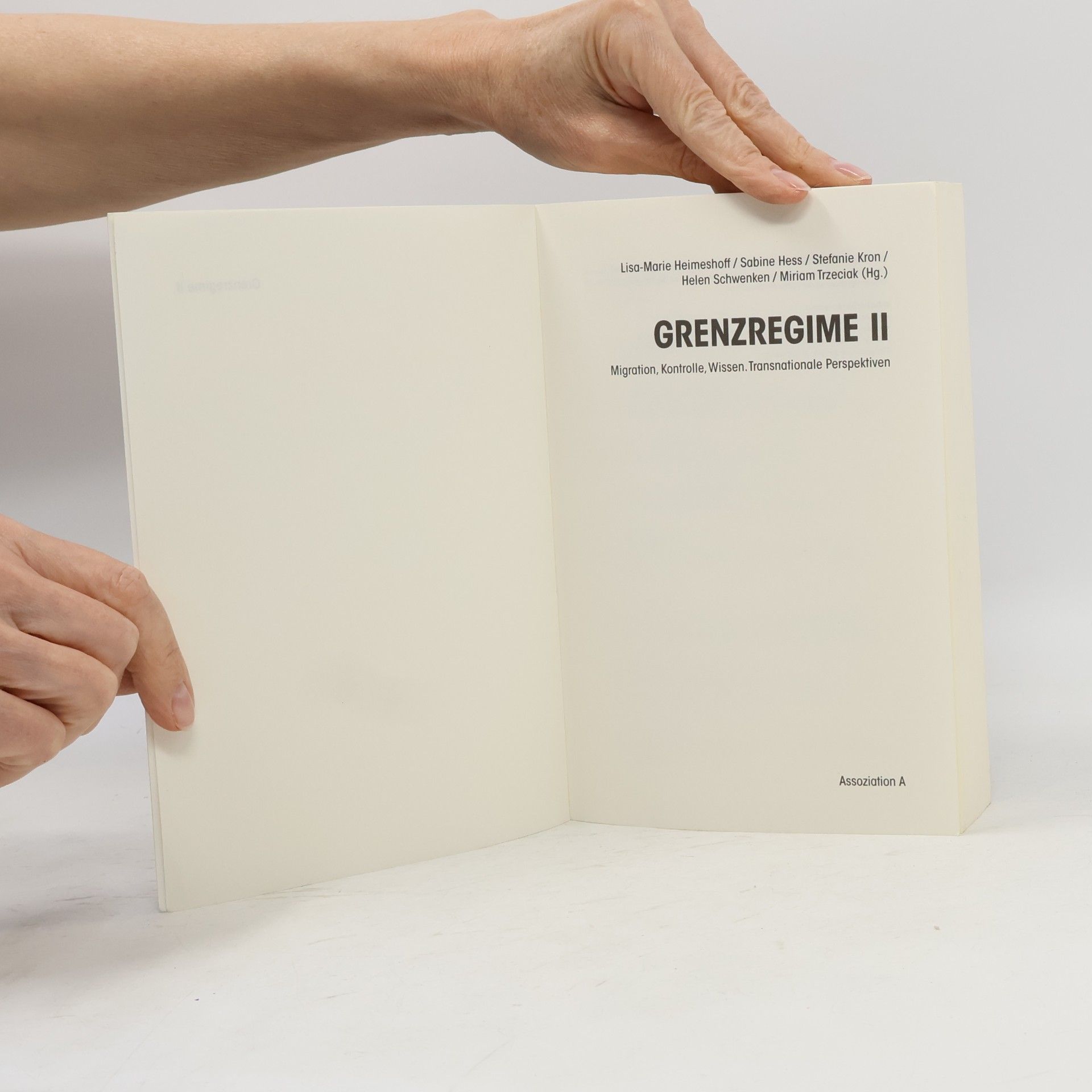 Lisa-Marie Heimeshoff Grenzregime