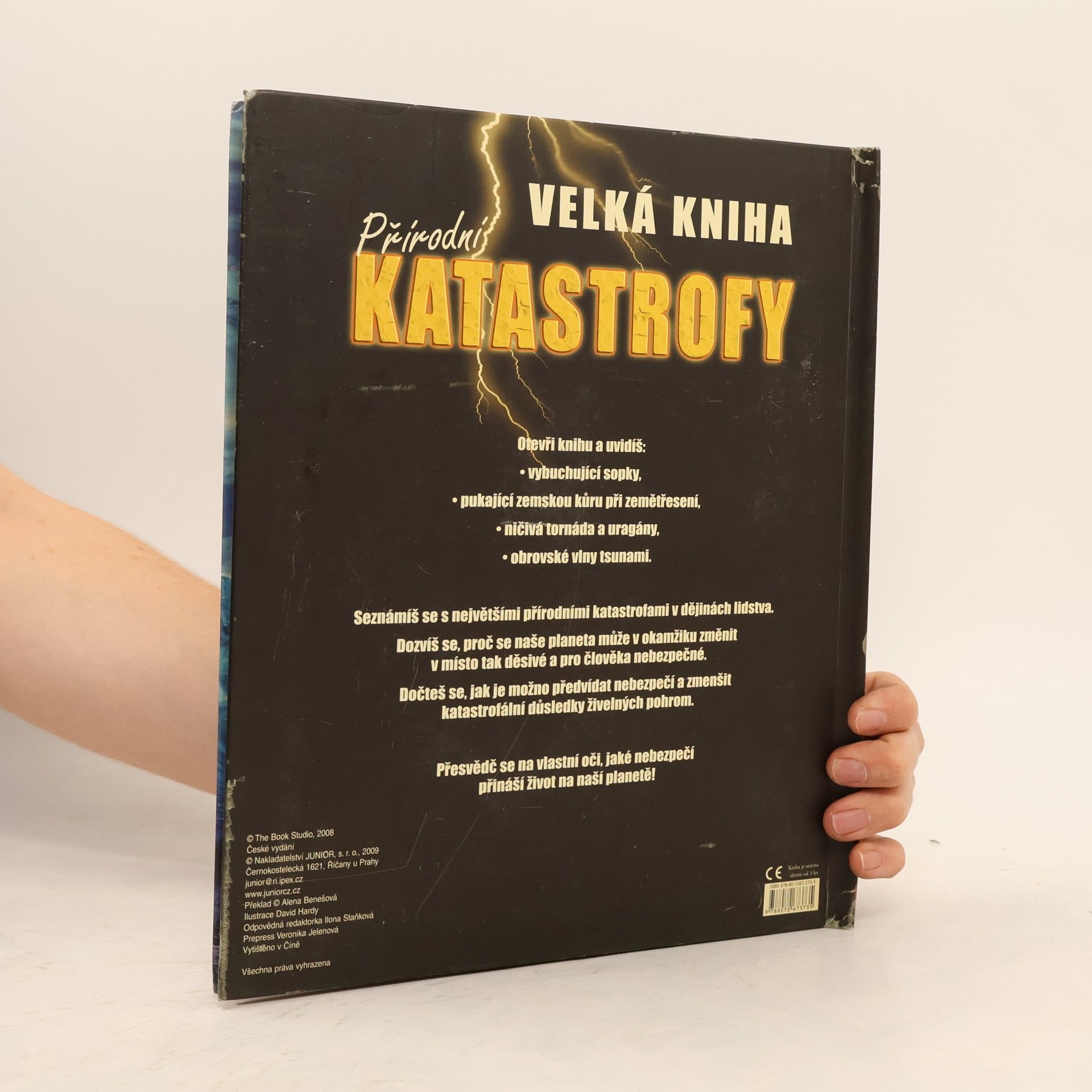 Alena Benešová Velká kniha přírodní katastrofy