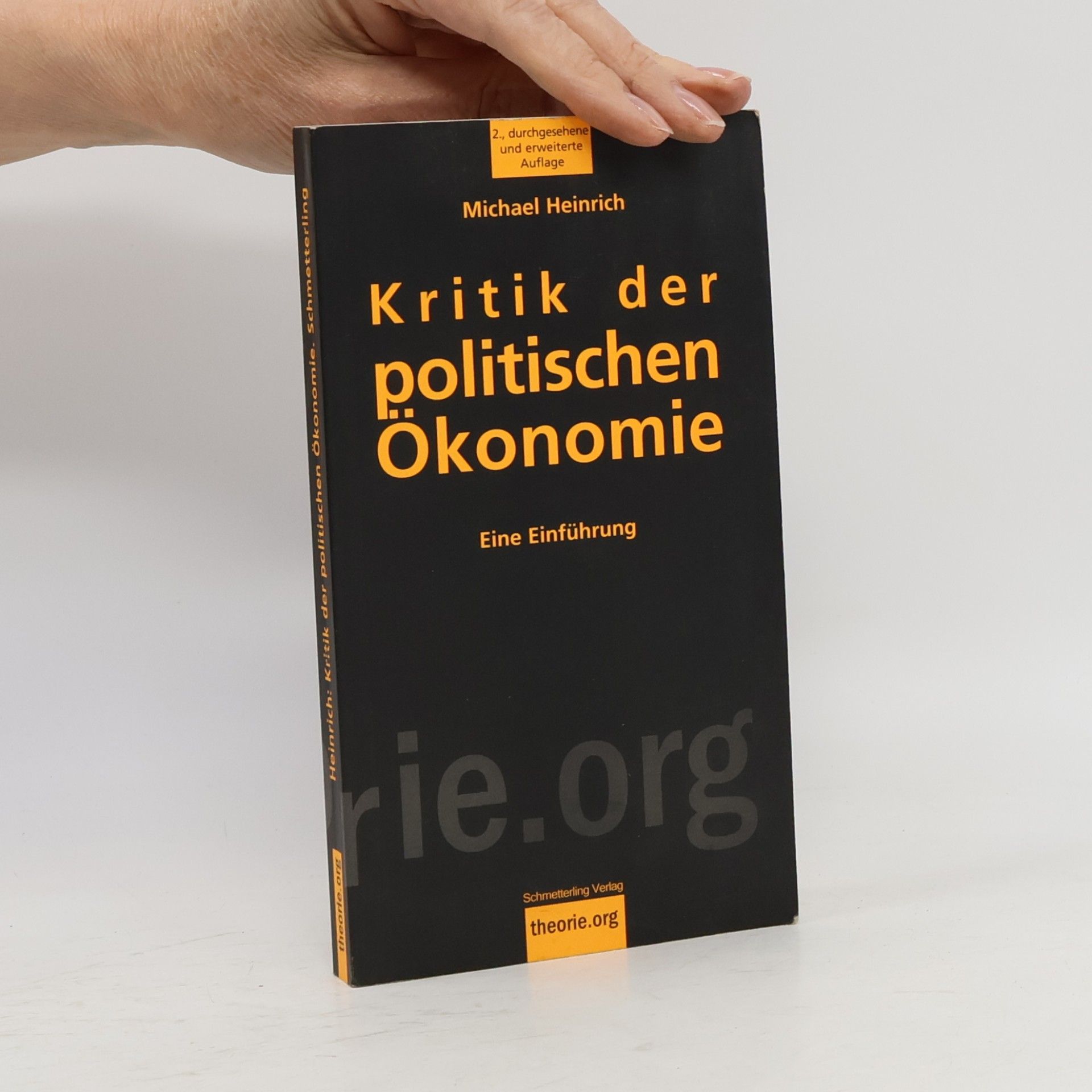 Michael Heinrich Kritik der politischen Ökonomie
