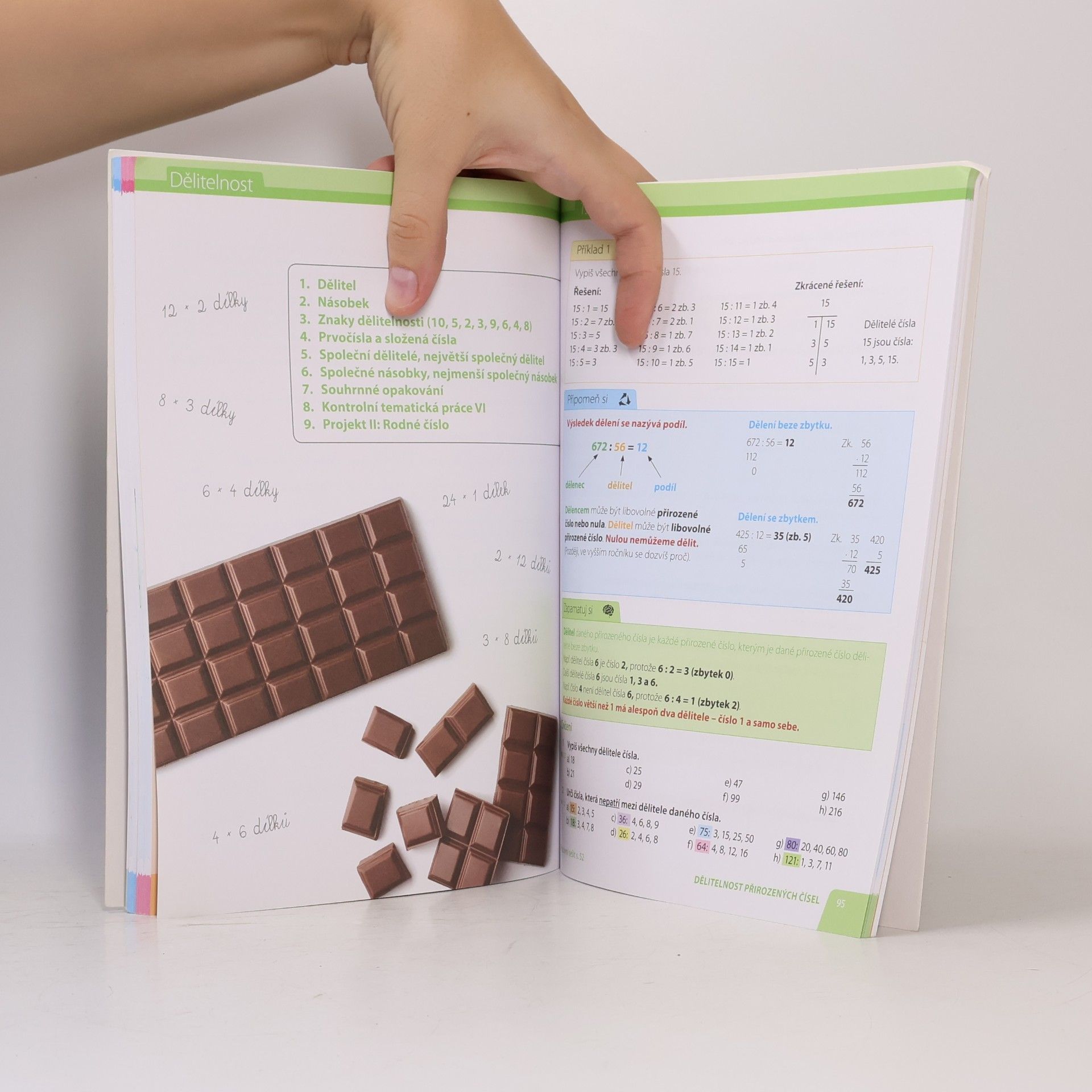 Kolektiv autorů Hravá matematika 6 : učebnice pro 6. ročník ZŠ a víceletá gymnázia. Aritmetika