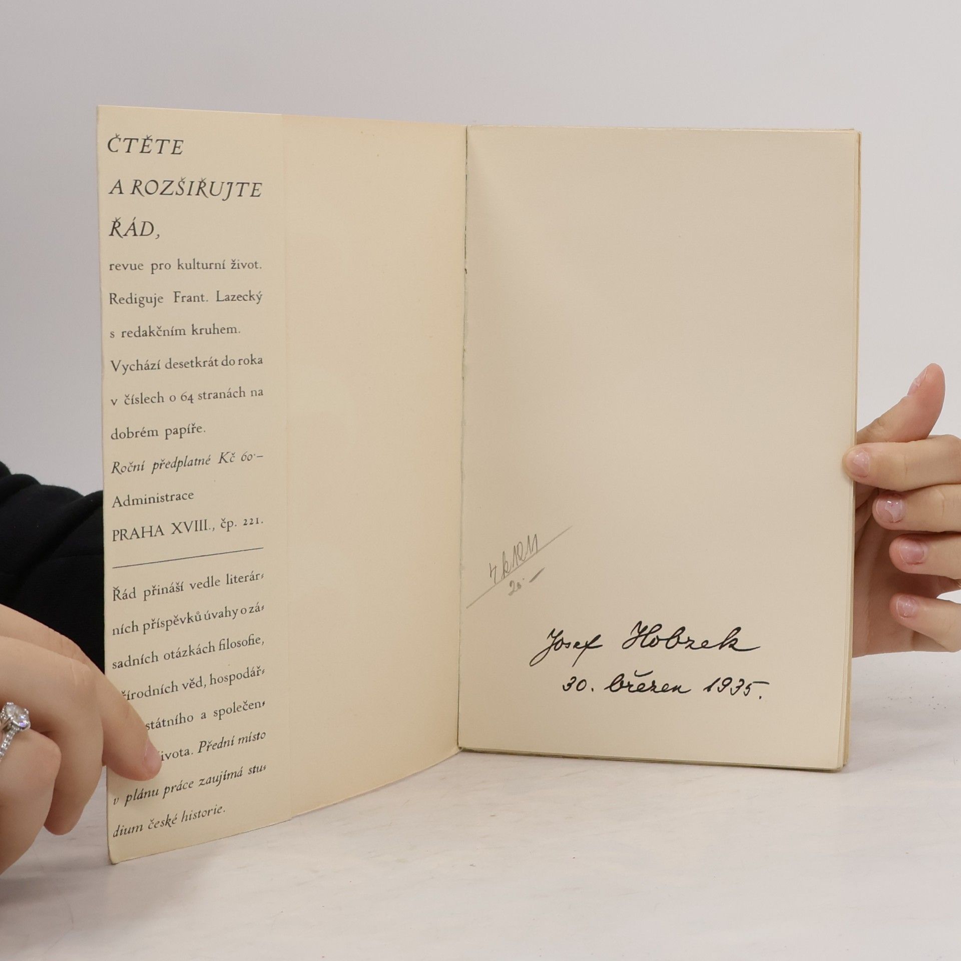 Various authors Erbovní knížka na rok 1935