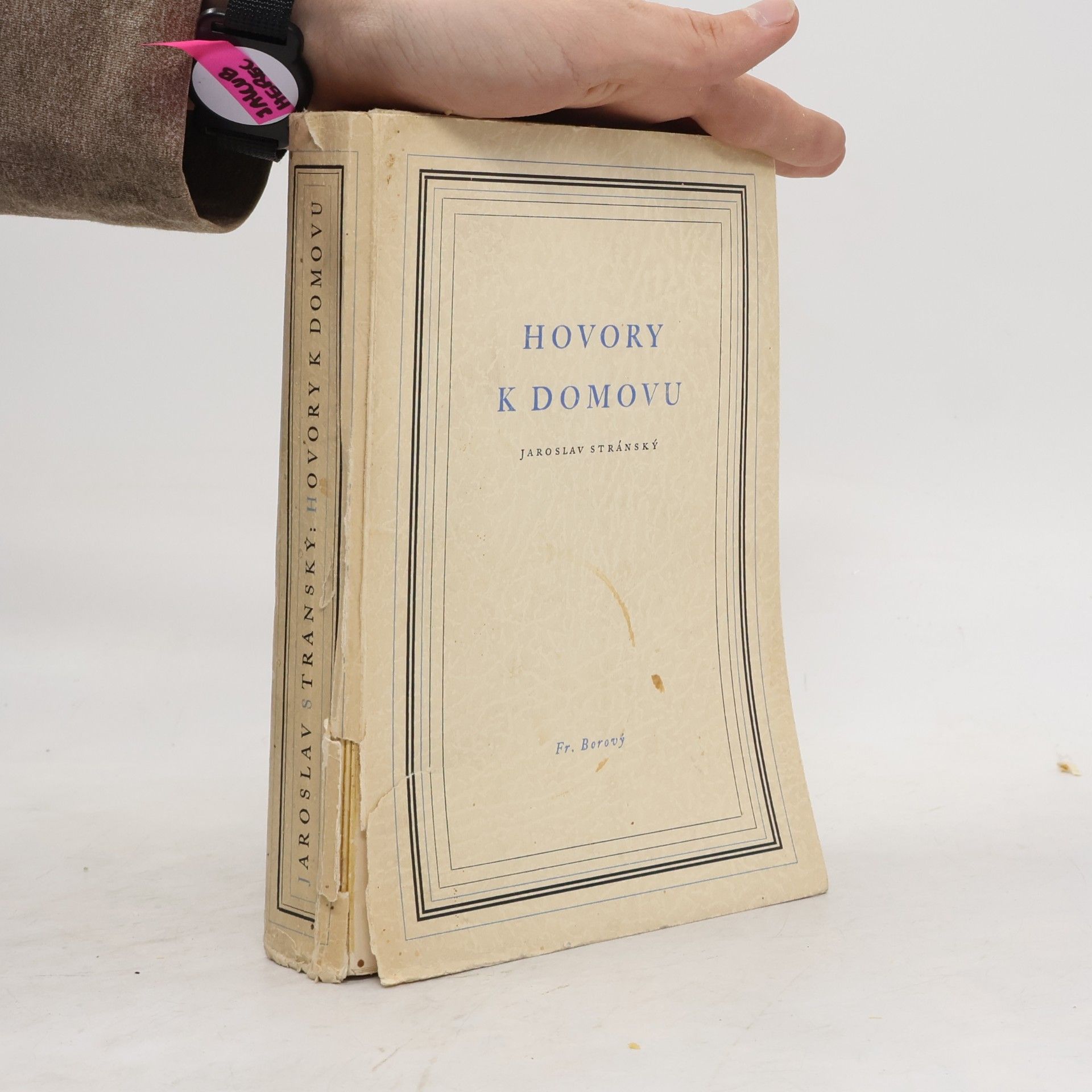 Jaroslav Stránský Hovory k domovu