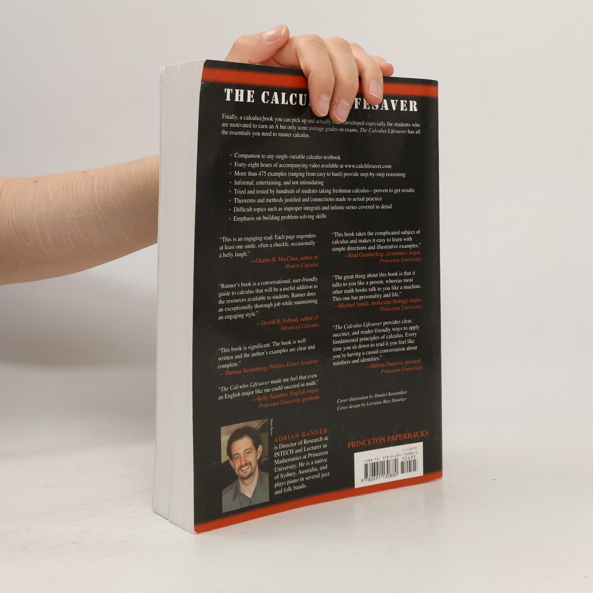 Adrian Banner Princeton Lifesaver Study Guides: The Calculus Lifesaver