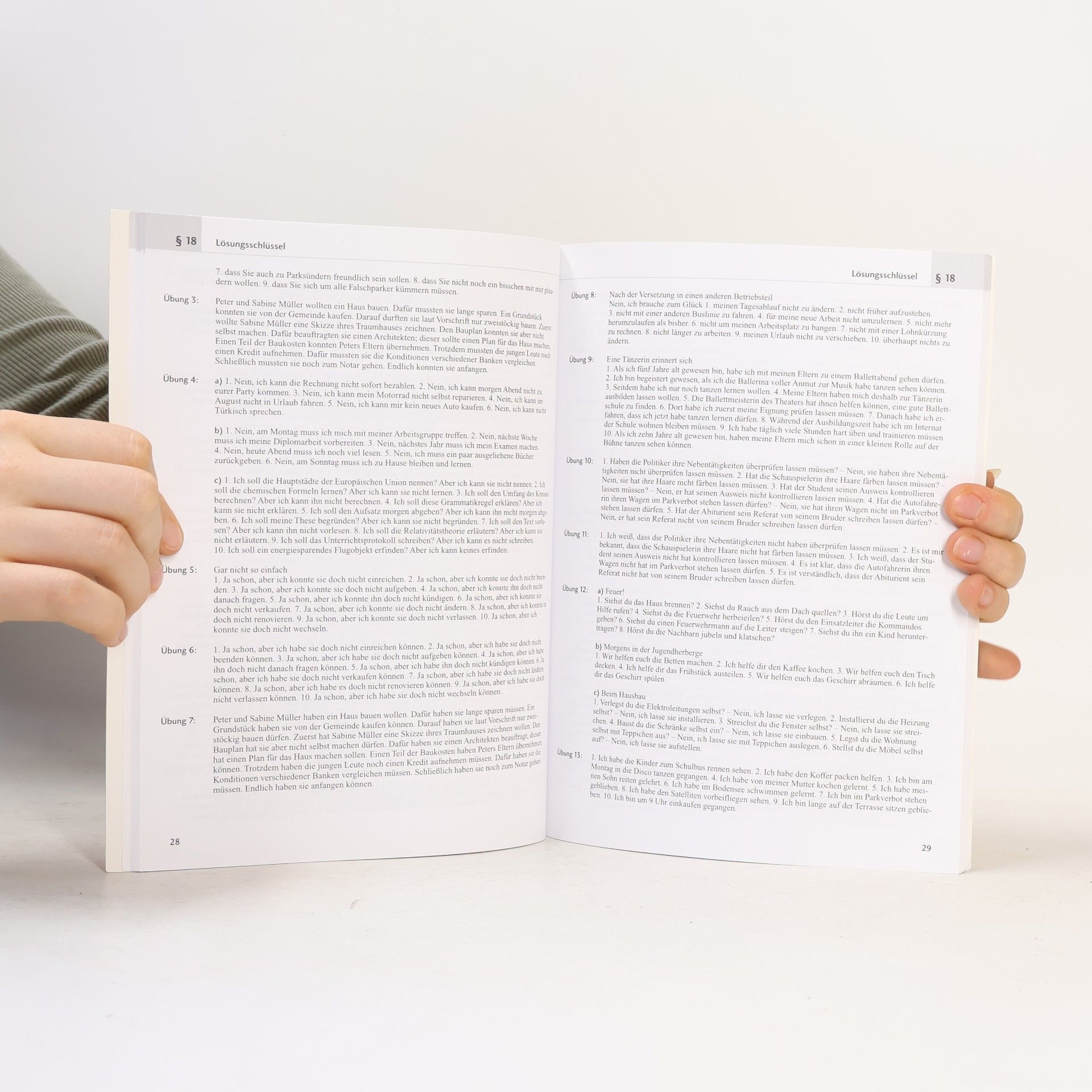 Autorenkollektiv Lehr- und Übungsbuch der deutschen Grammatik - aktuell. Lösungsschlüssel