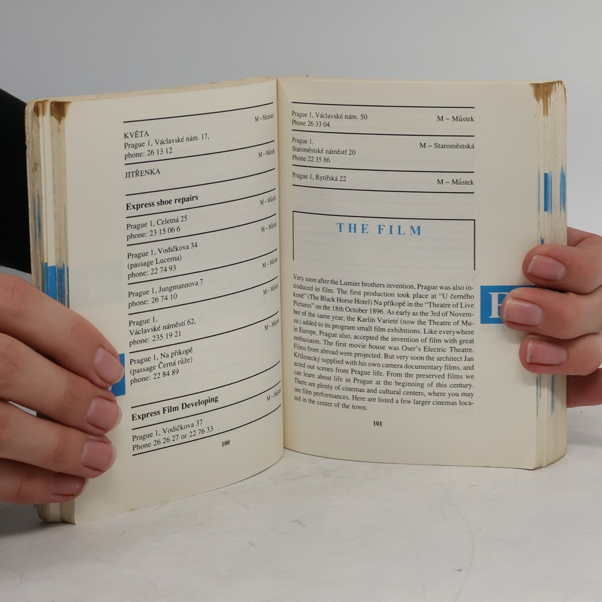 Blažena Křížová Prague Alphabetically : 1001 Addresses and Tips