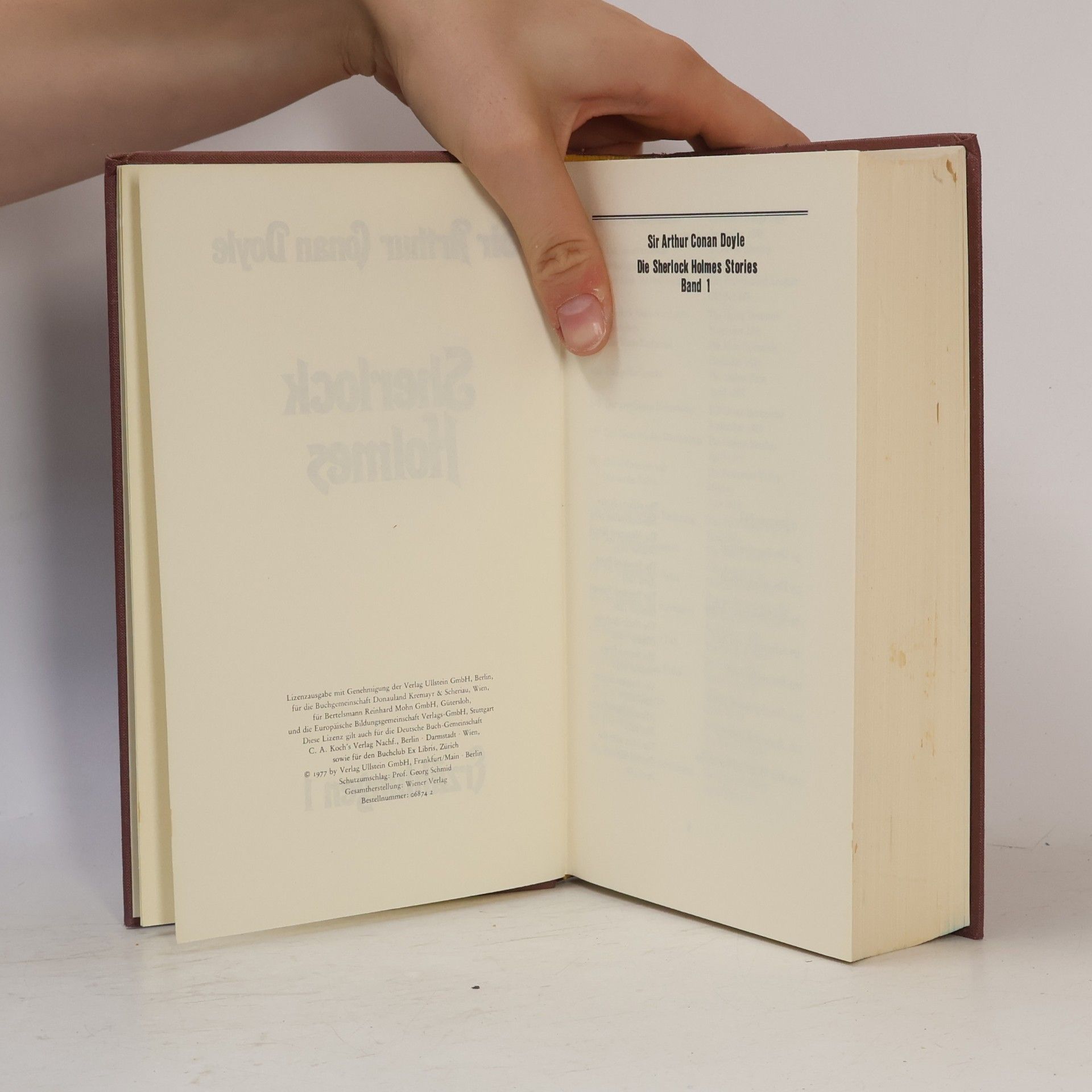 Arthur Conan Doyle Sherlock Holmes. Erzählungen I.