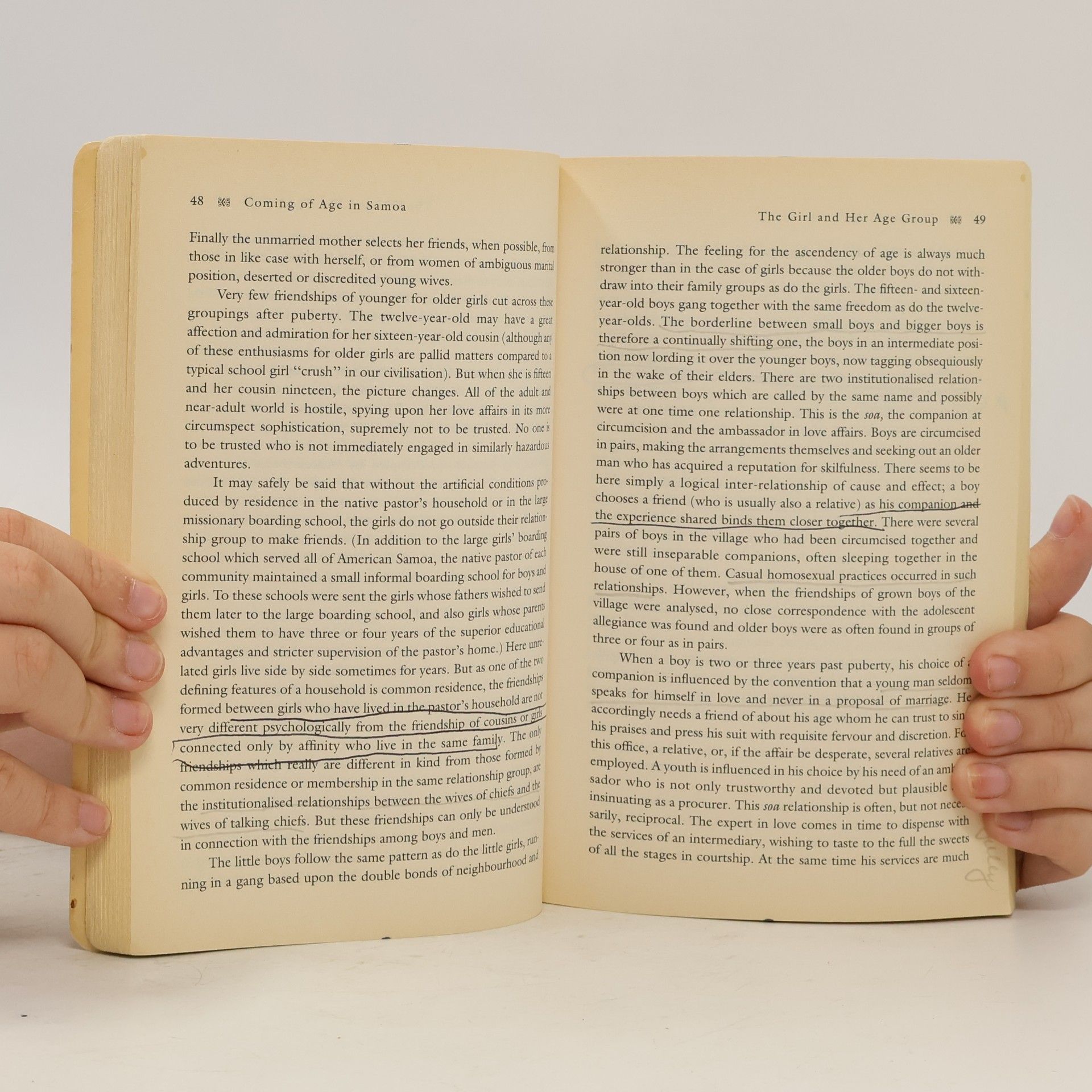 Margaret Mead Coming of Age in Samoa