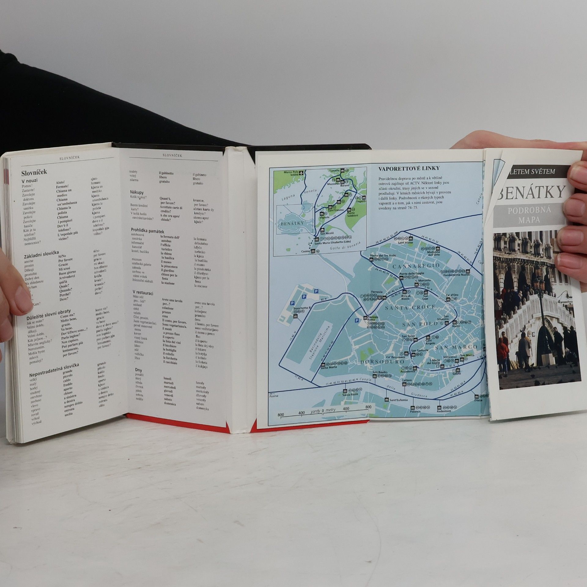 Autorenkollektiv Benátky: Kapesní průvodce s mapou