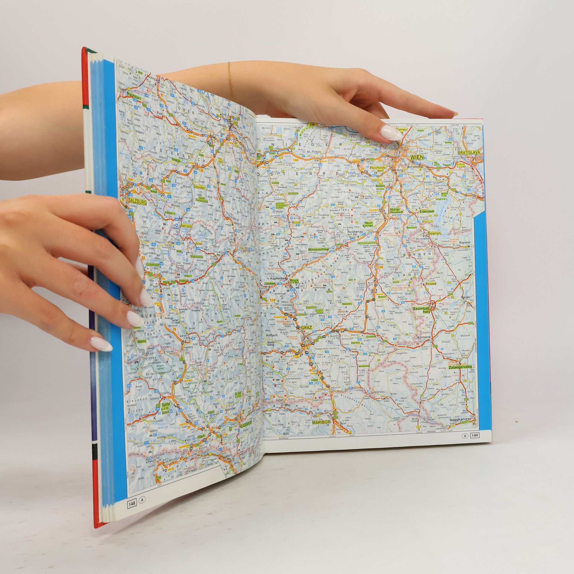 Various authors Autoatlas Evropa - Európa 1:800 000
