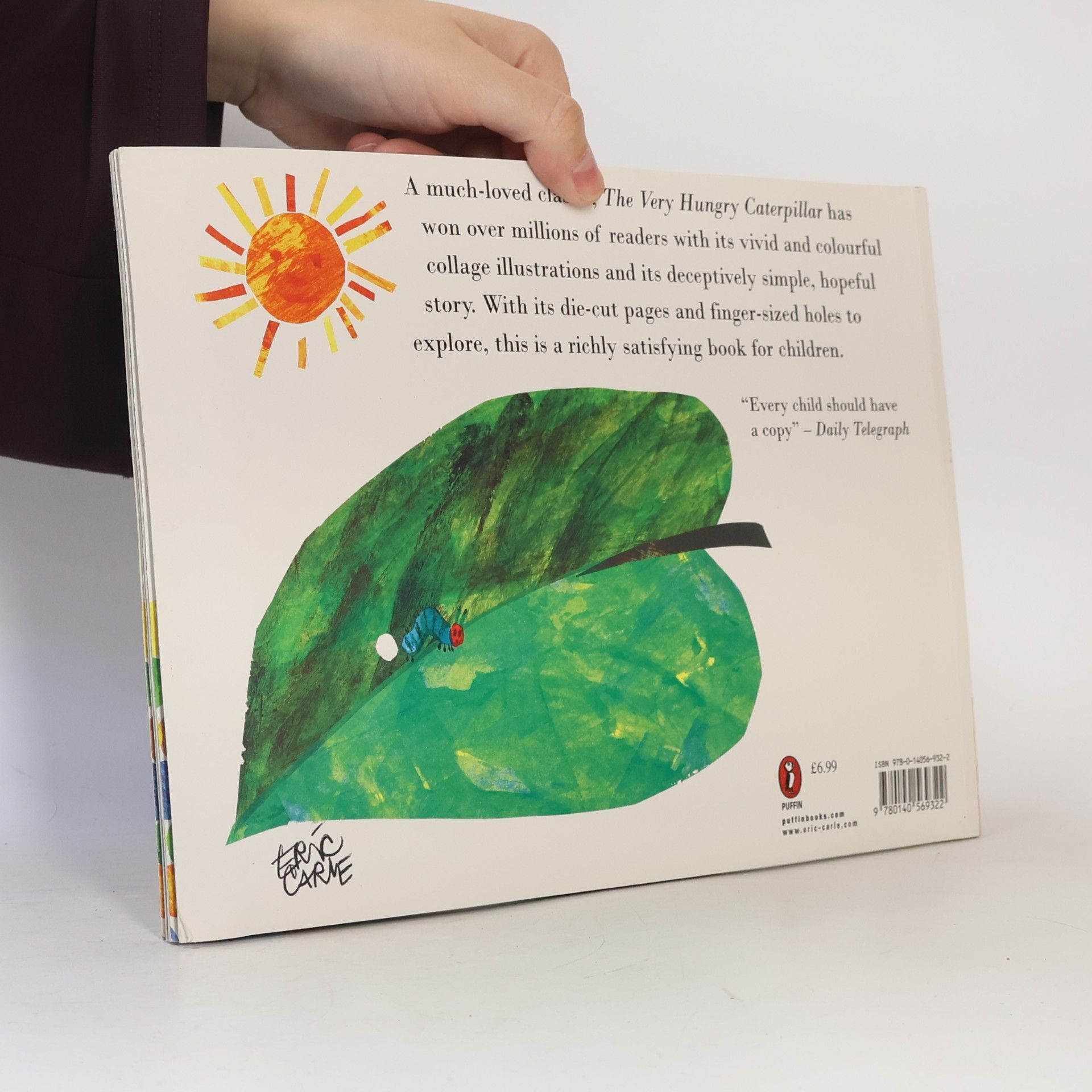 Eric Carle The very hungry caterpillar