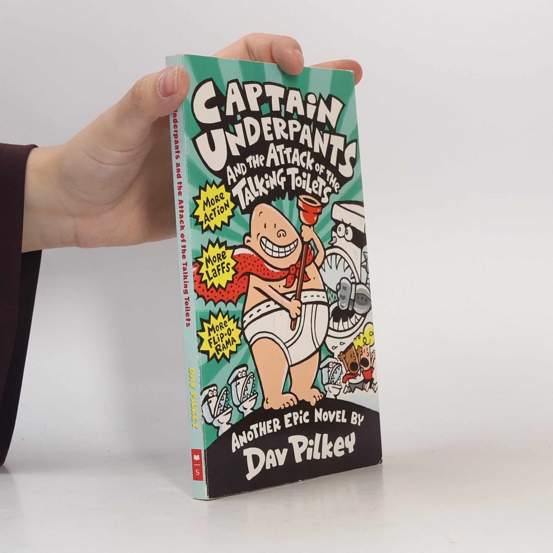 Dav Pilkey Captain Underpants and the attack of the talking toilets