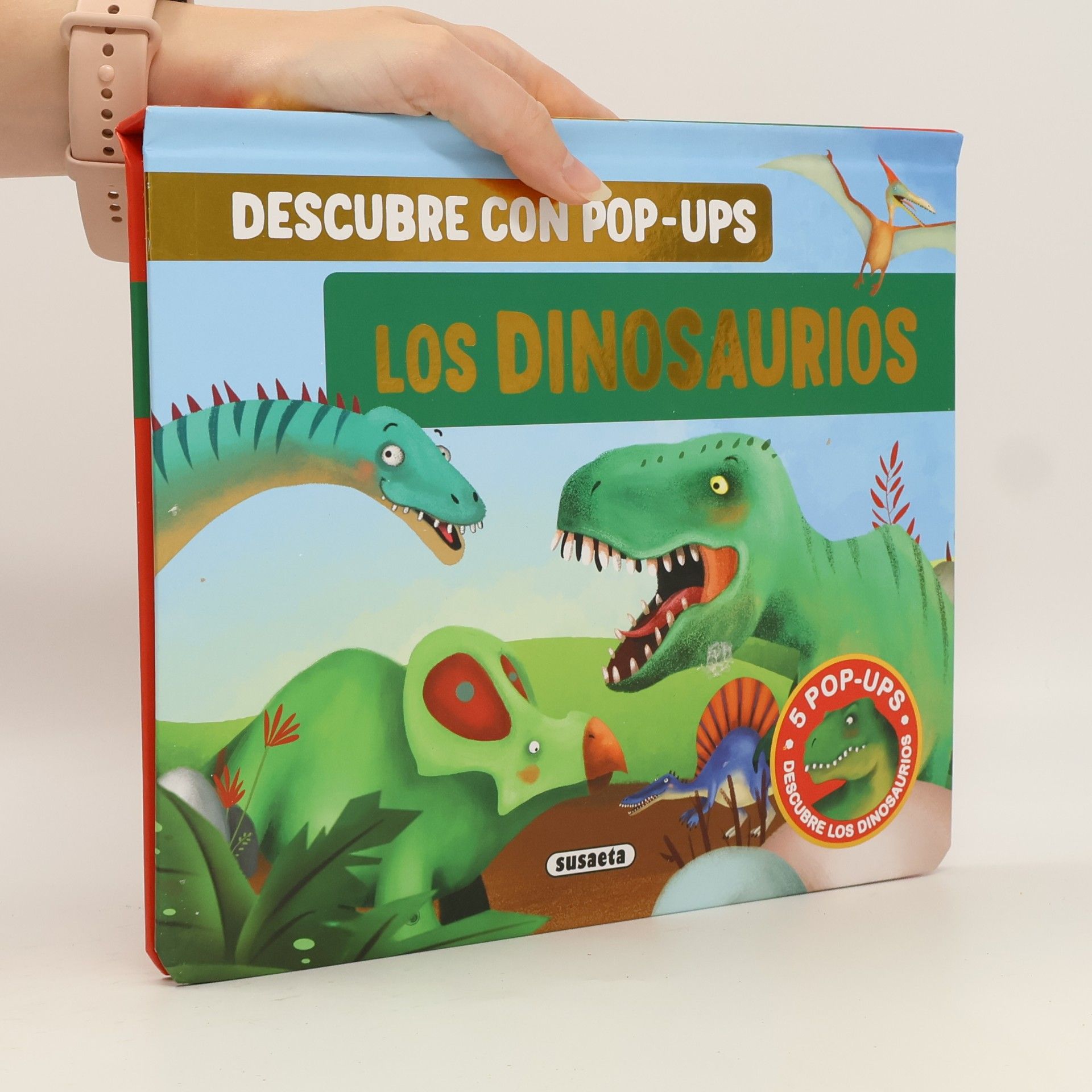 Various authors Descubre con pop-ups: Los dinosaurios