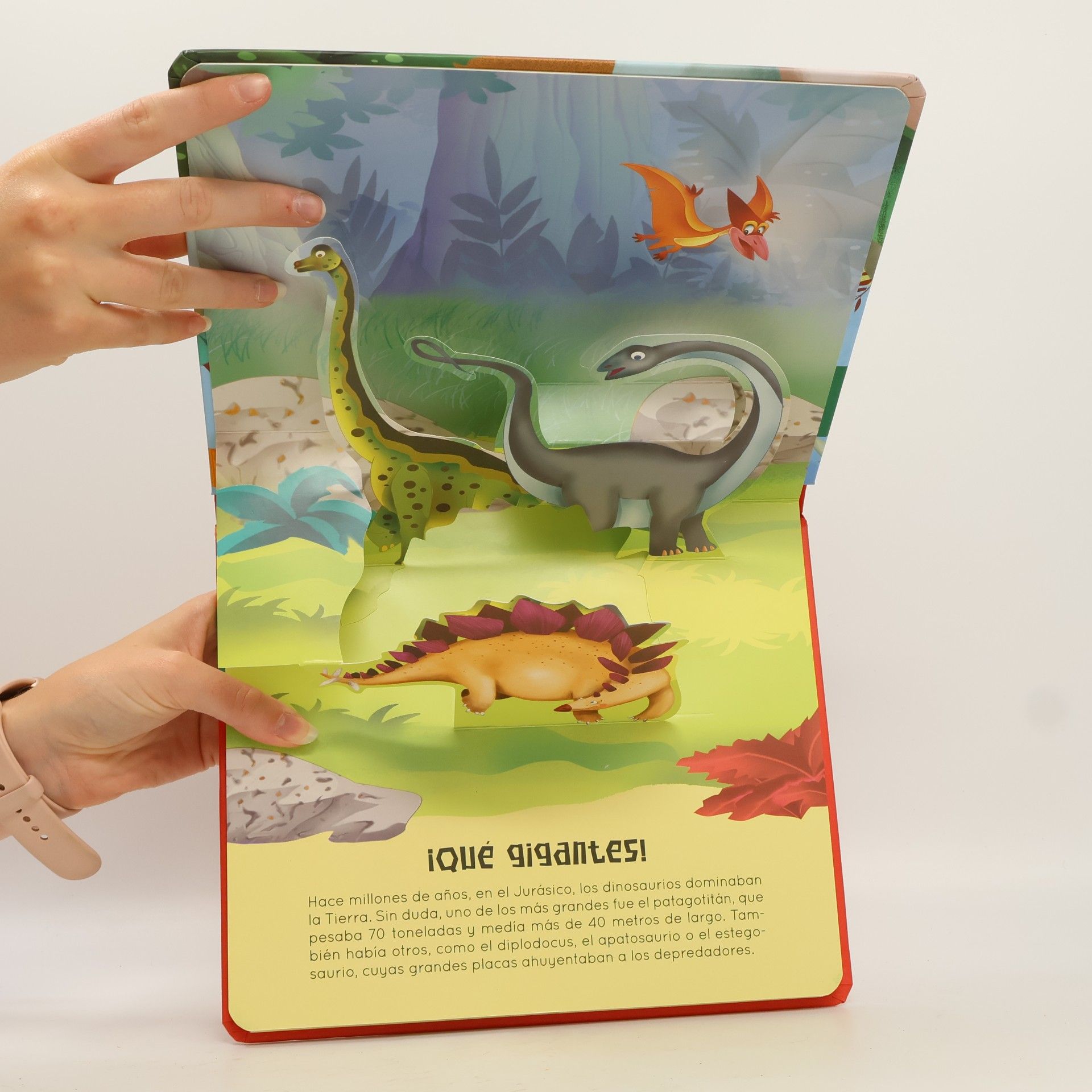 Descubre con pop-ups: Los dinosaurios