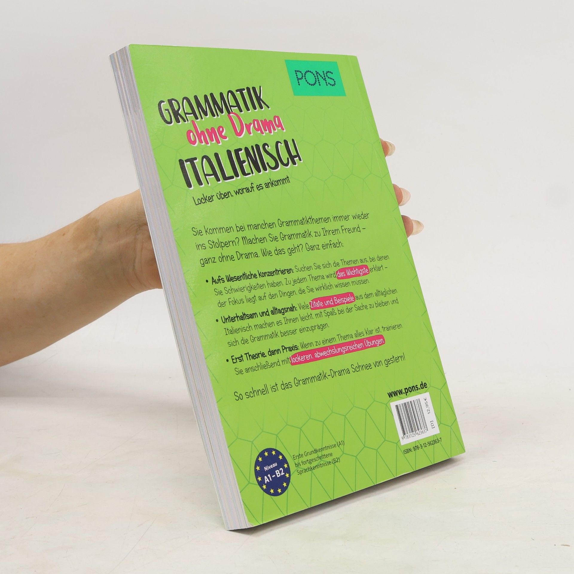 Autorenkollektiv PONS Grammatik ohne Drama Italienisch