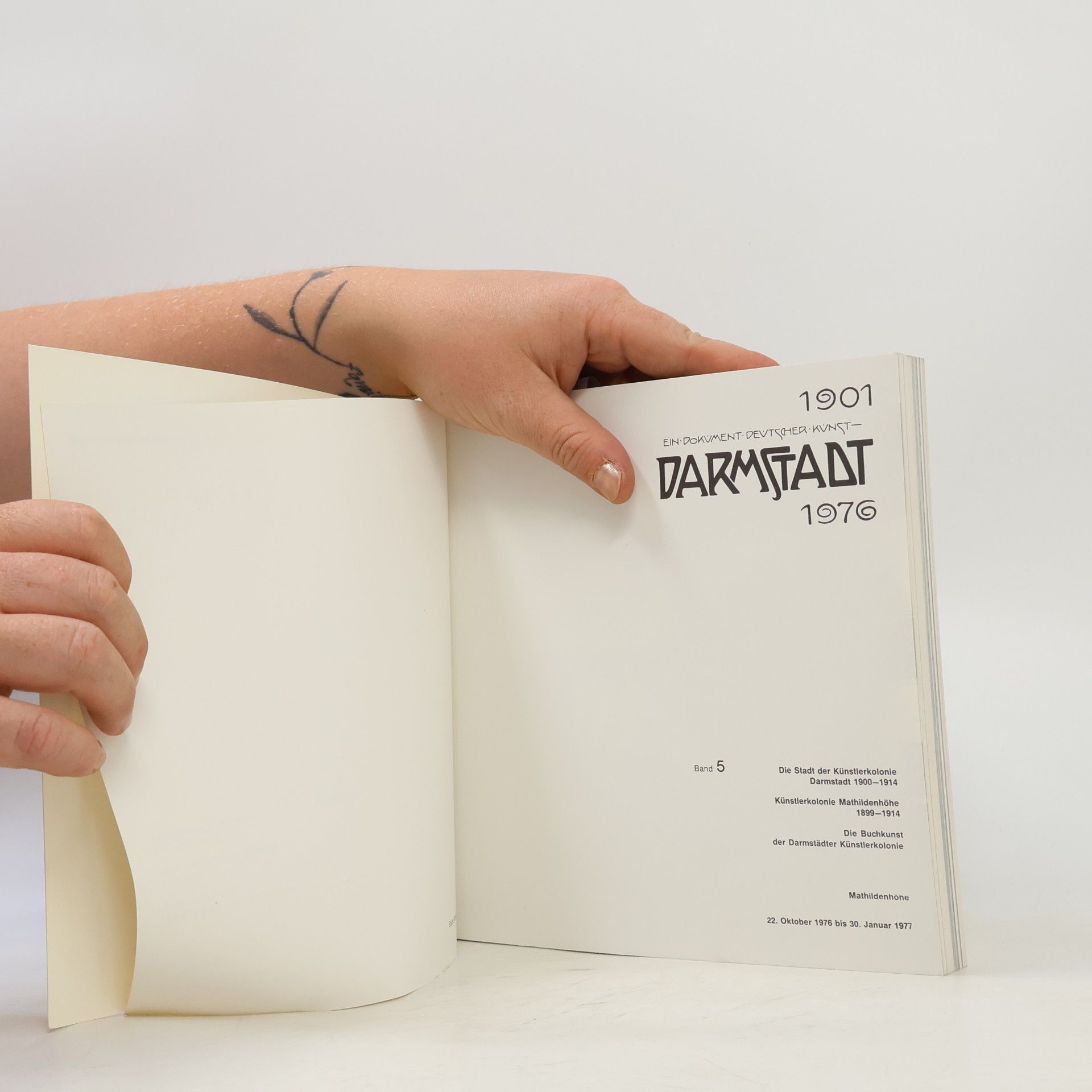 Autorenkollektiv Ein Dokument Deutscher Kunst 5. Künstlerkolonie Mathildenhöhe 1899 - 1914