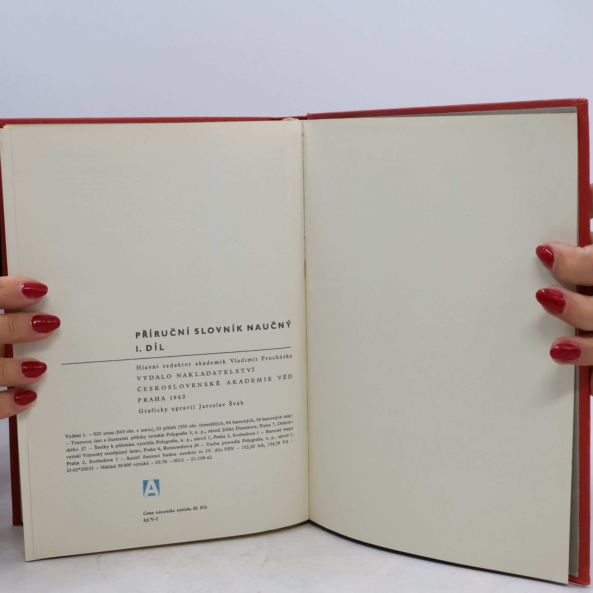 Various authors Příruční slovník naučný I.