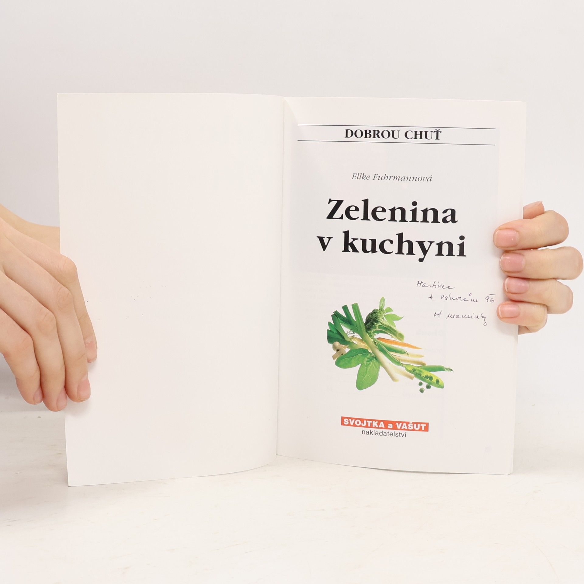 Elke Fuhrmann Zelenina v kuchyni