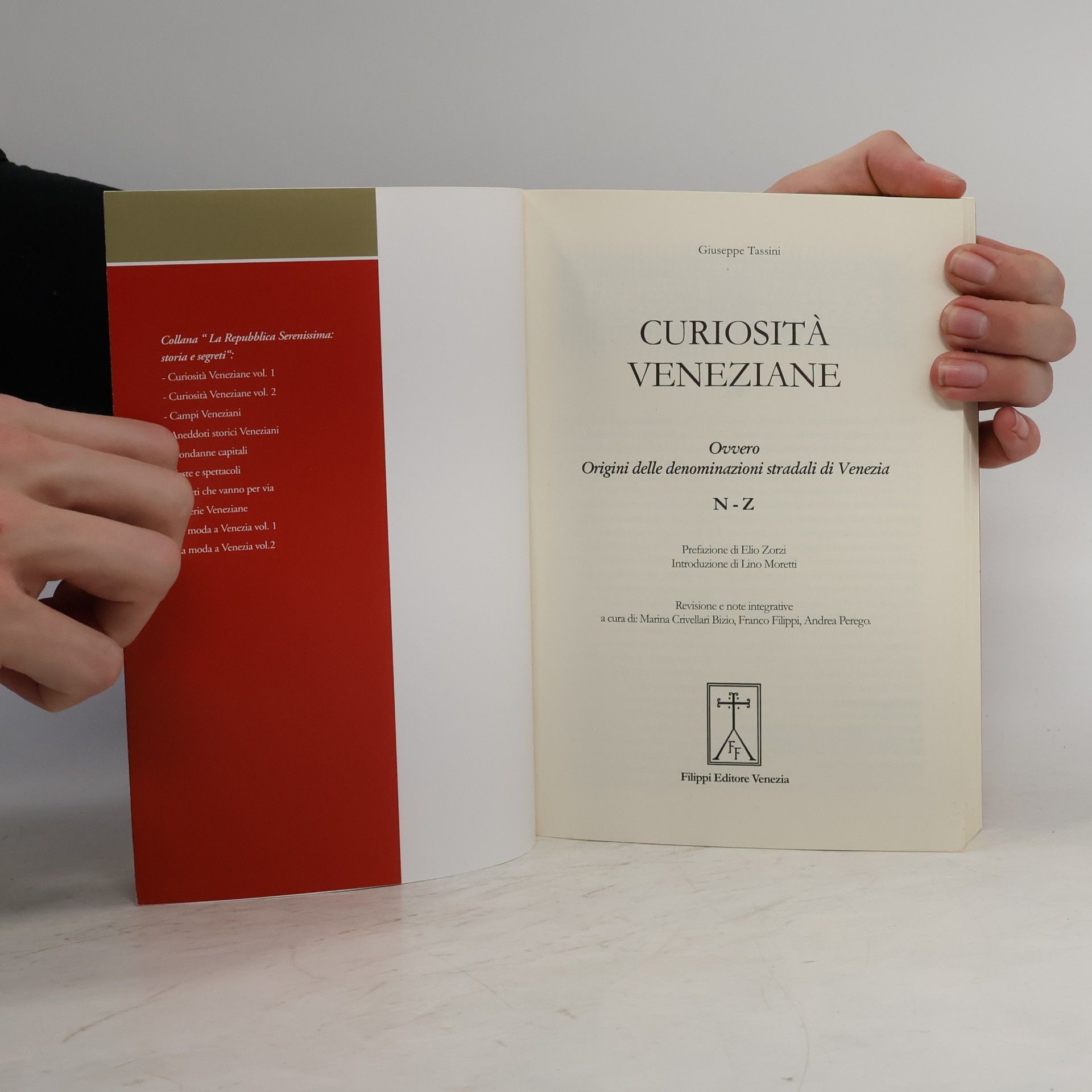 Giuseppe Tassini Curiosità Veneziane