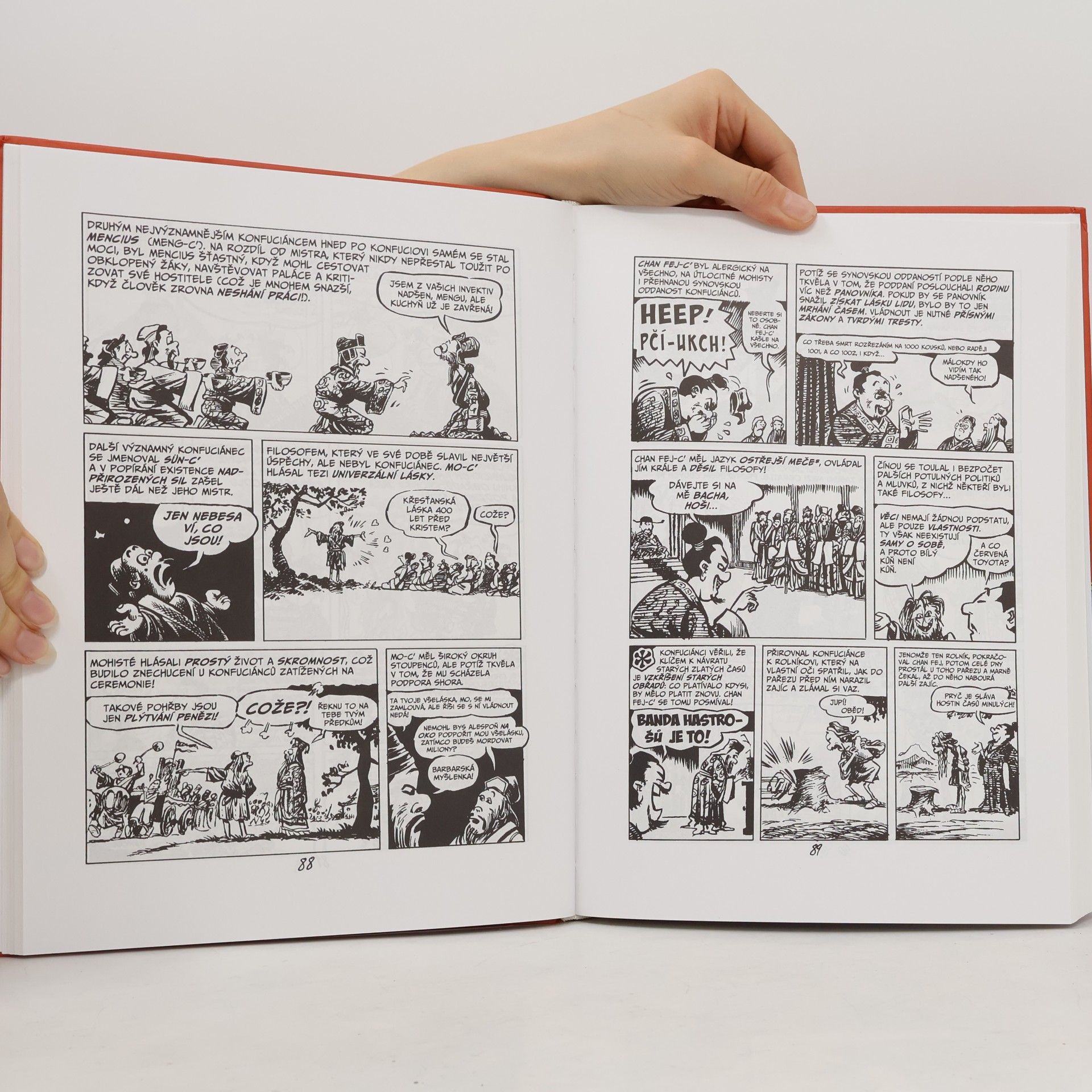 Larry Gonick Komiksová historie světa #2: Od vzestupu Číny po pád Říma