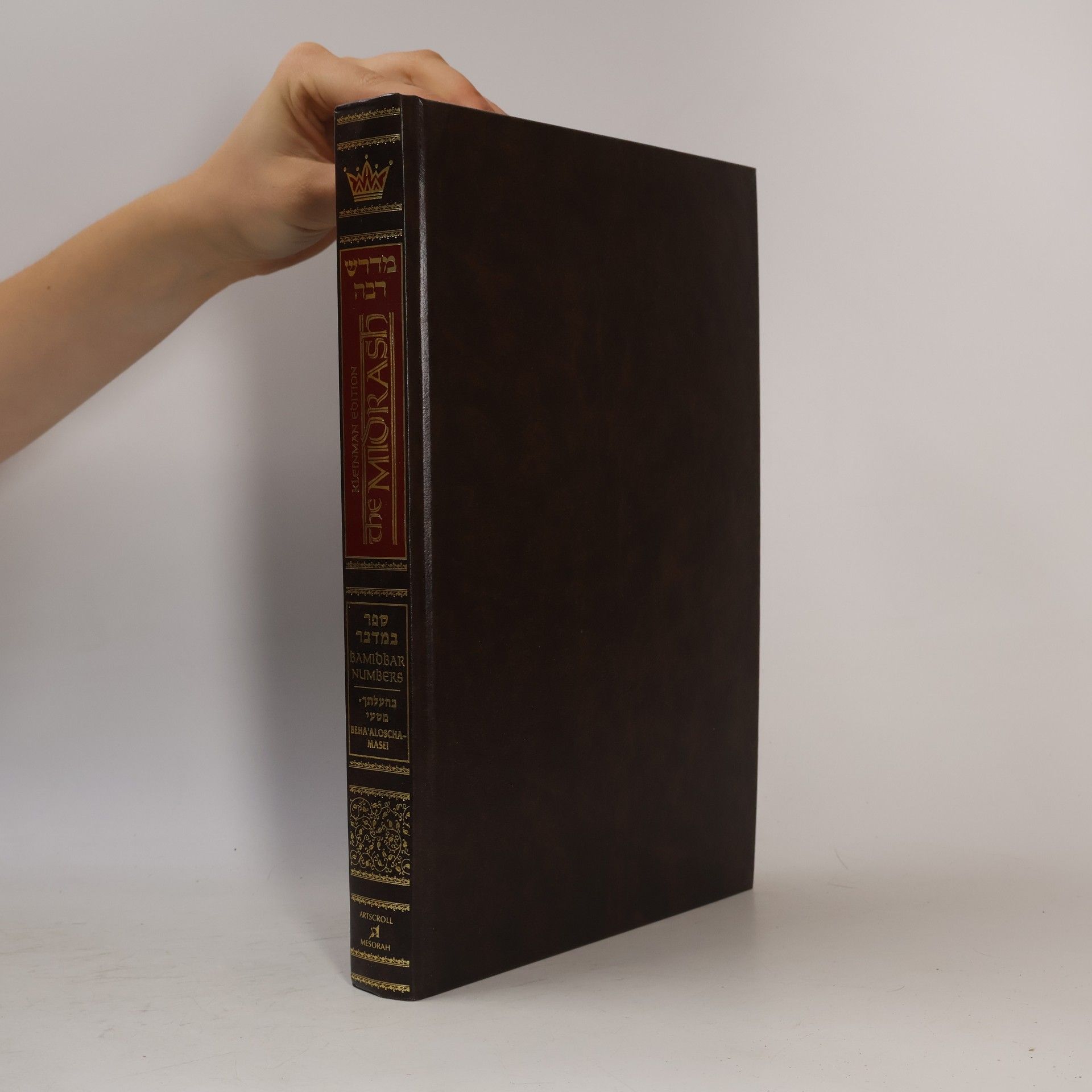 Various authors במדרש רבה. ספר במדבר. בהעלתך-מסעי. The Midrash. Bamidbar Numbers. Beha'aloscha-Masei