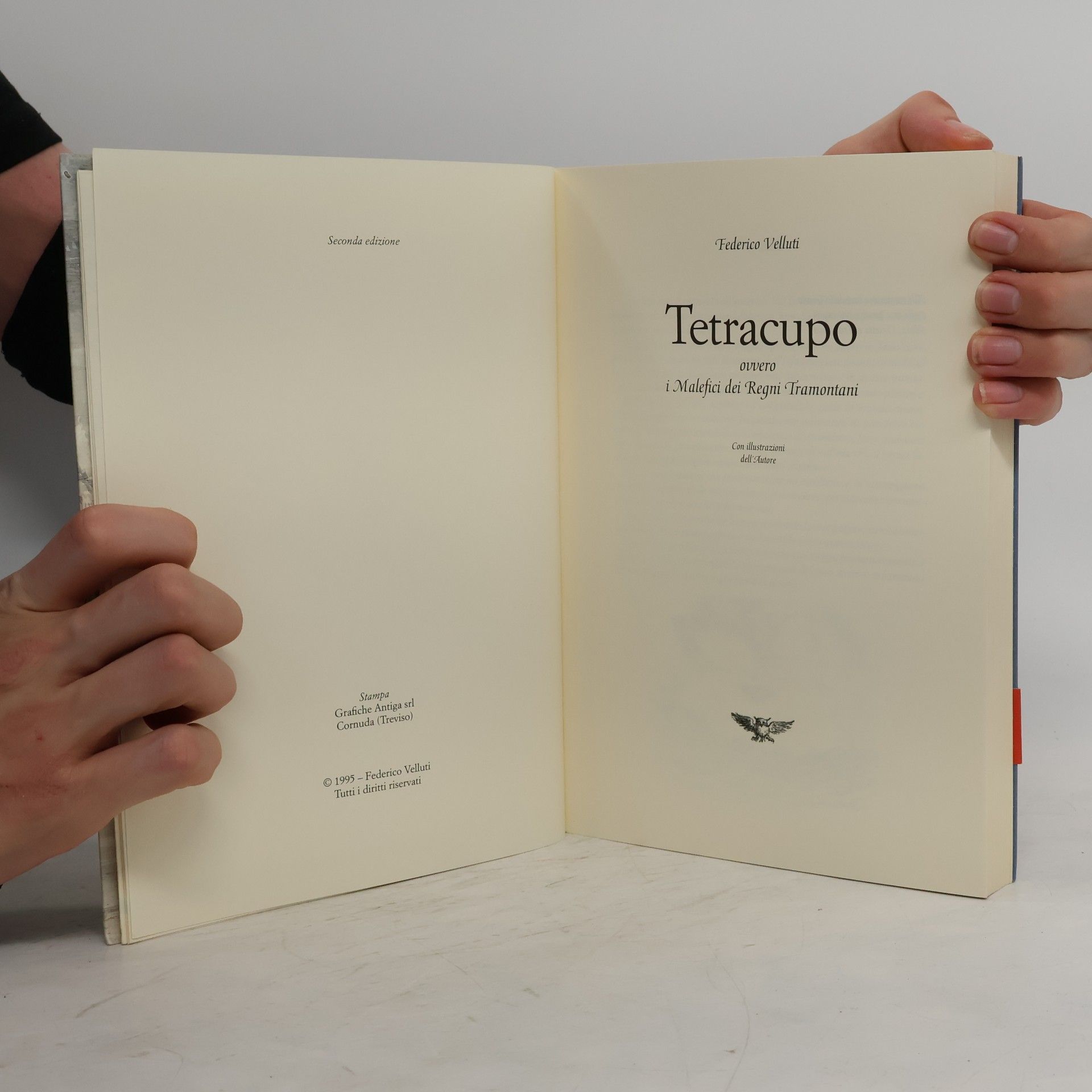 Federico Velluti Tetracupo ovvero i Malefici dei Regni Tramontani