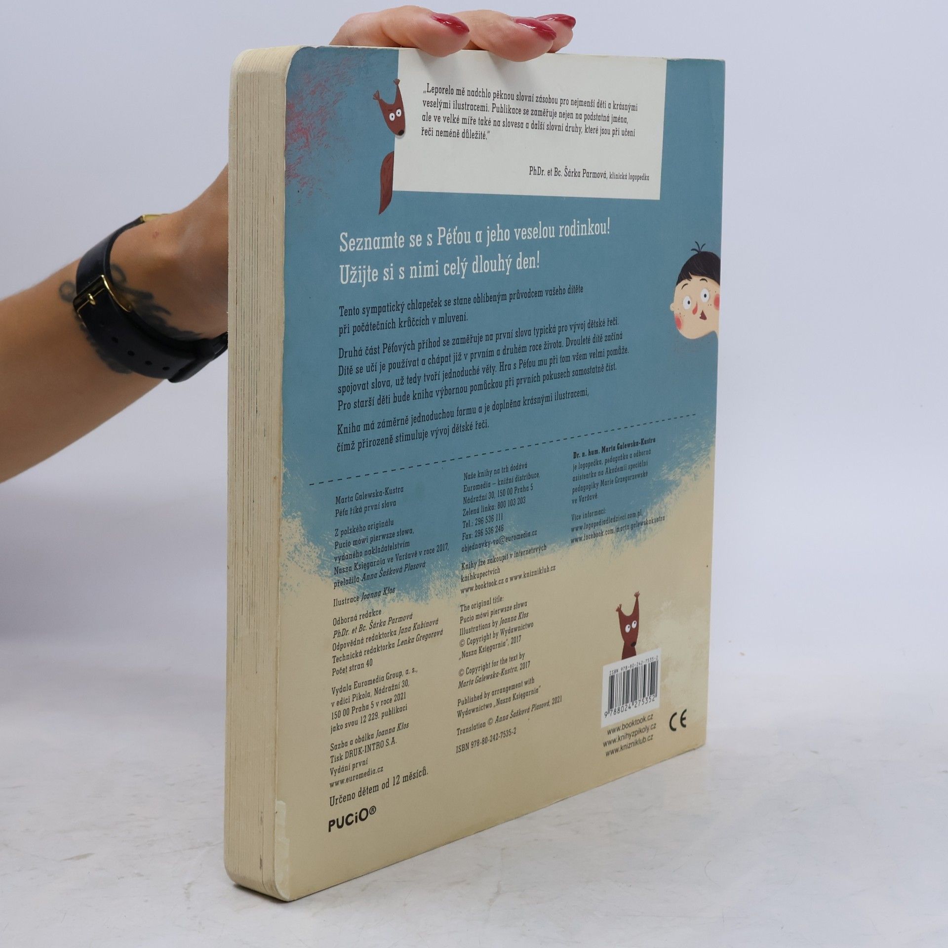 Marta Galewska-Kustra Péťa říká první slova