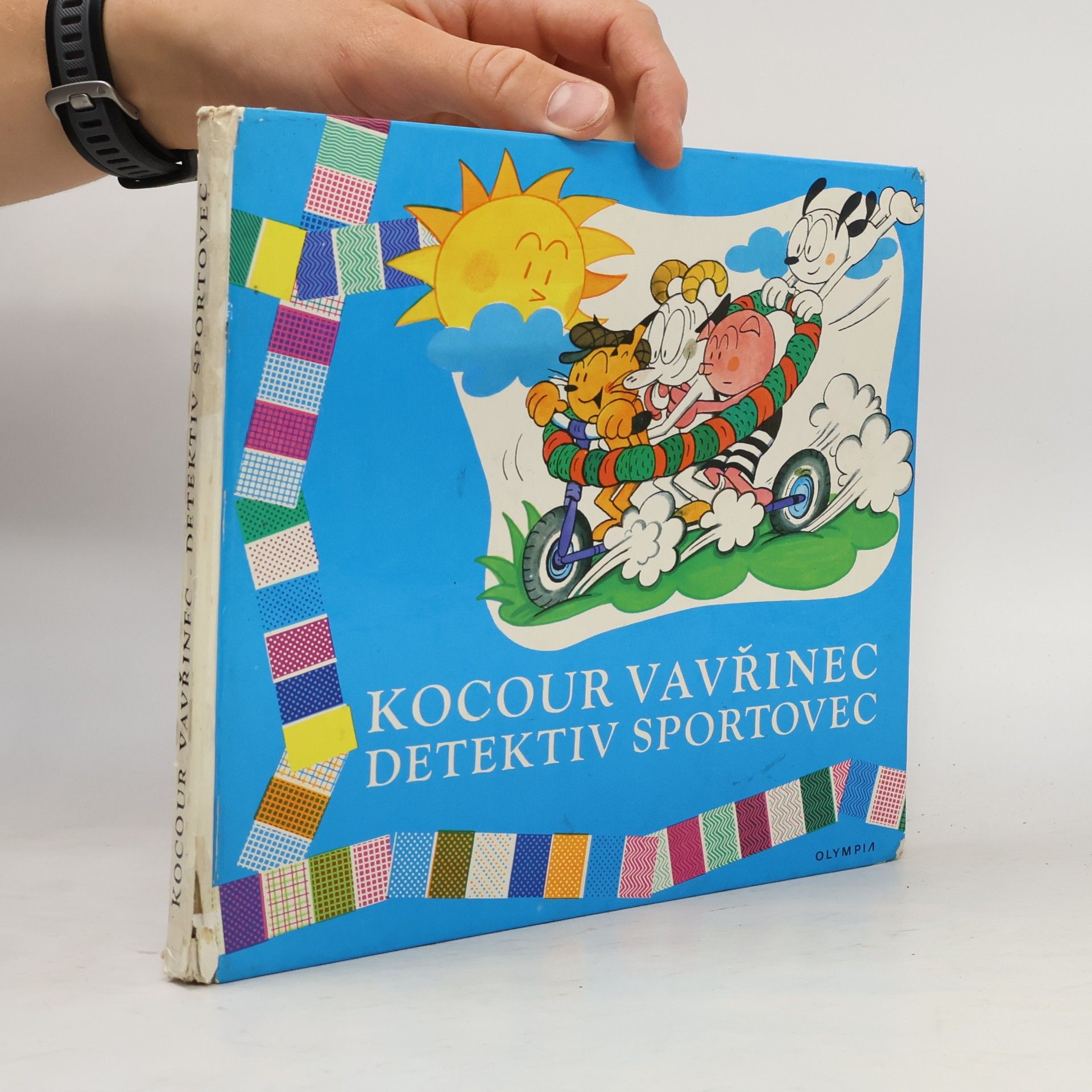 Dagmar Lhotová Kocour Vavřinec, detektiv sportovec