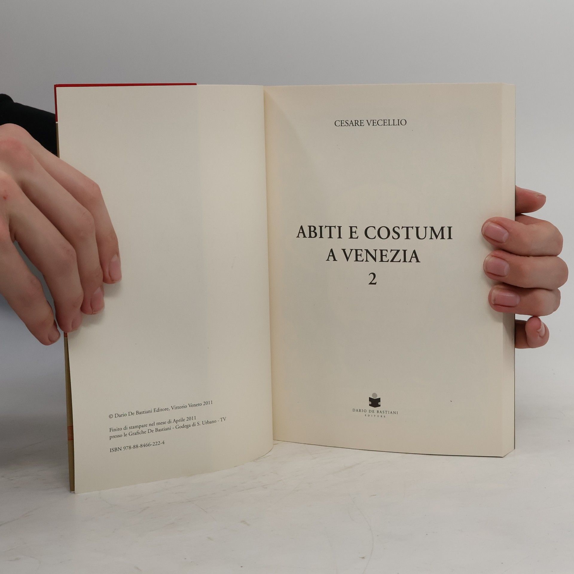 Cesare Vecellio Abiti e costumi a Venezia (rist. anast. Venezia, 1590)