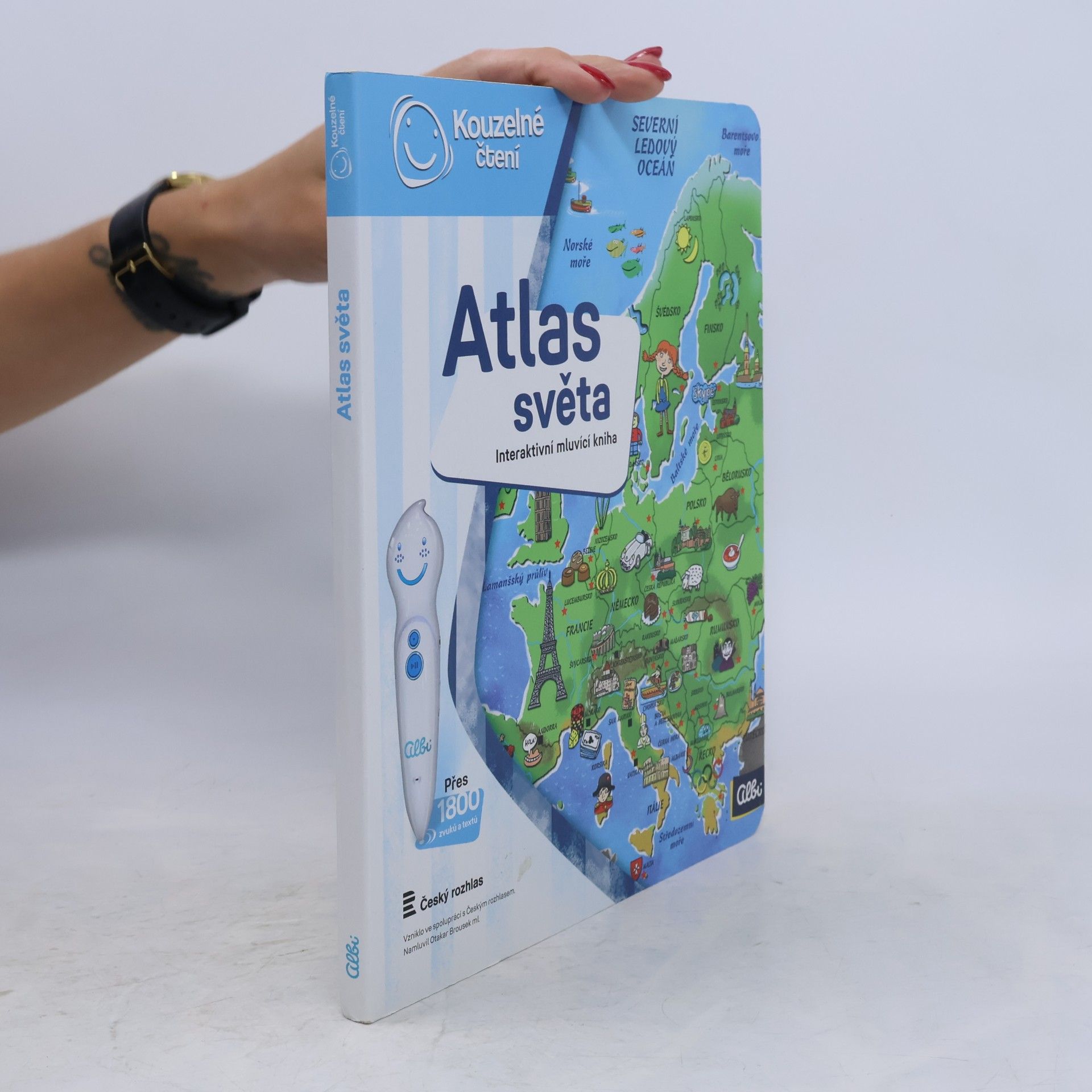 Tereza Kocová Atlas světa. Interaktivní mluvící kniha