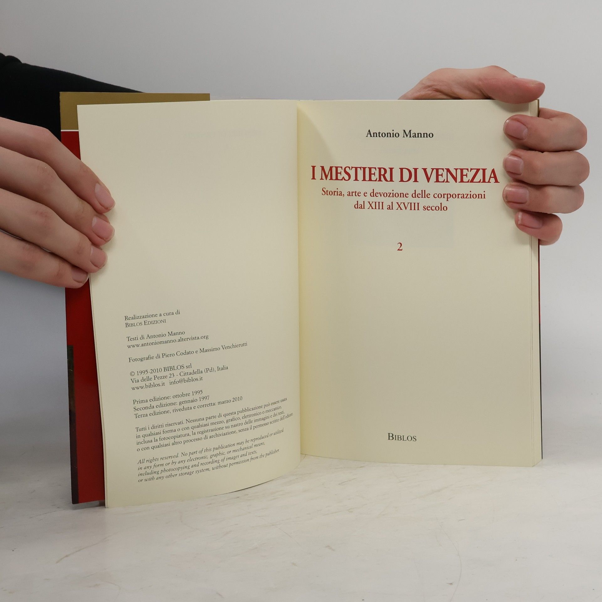 Antonio Manno I mestieri di Venezia 2