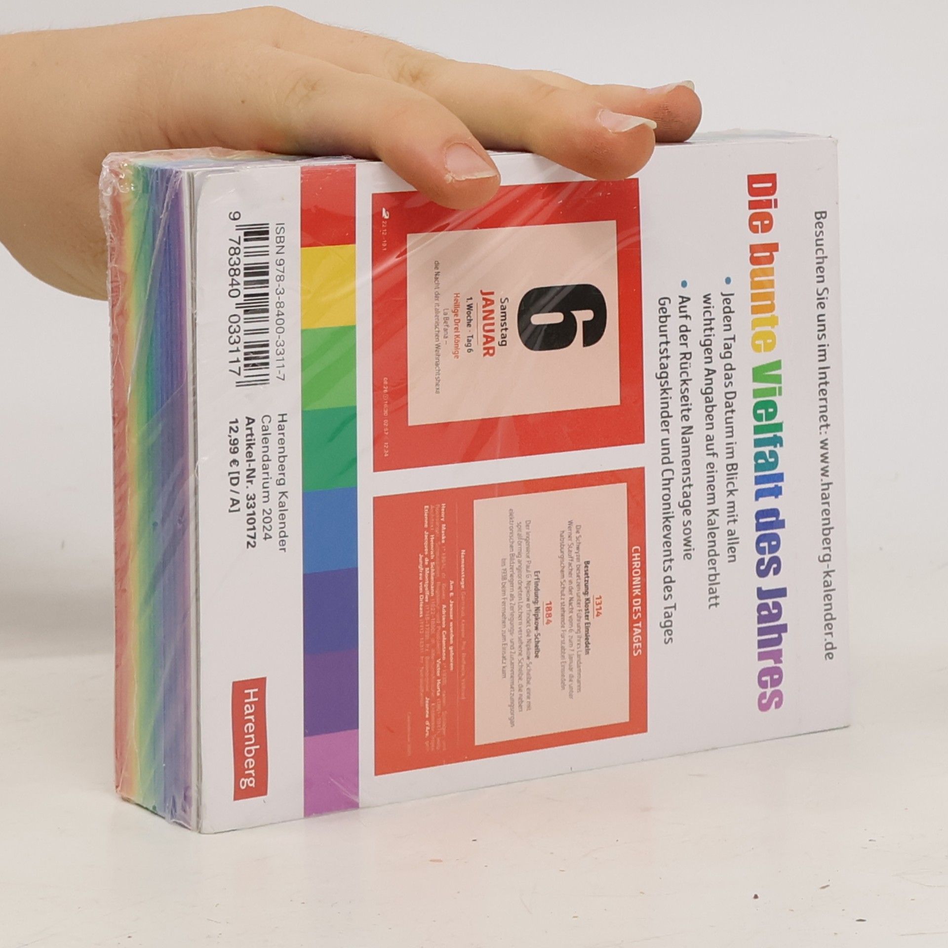 Calendarium Tagesabreißkalender 2024