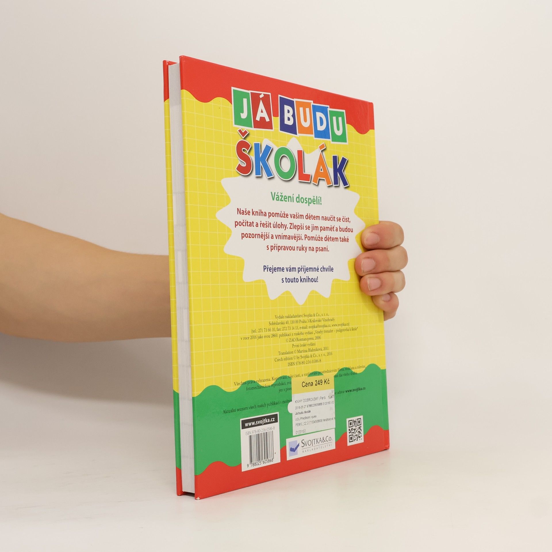 Kolektiv autorů Já budu školák