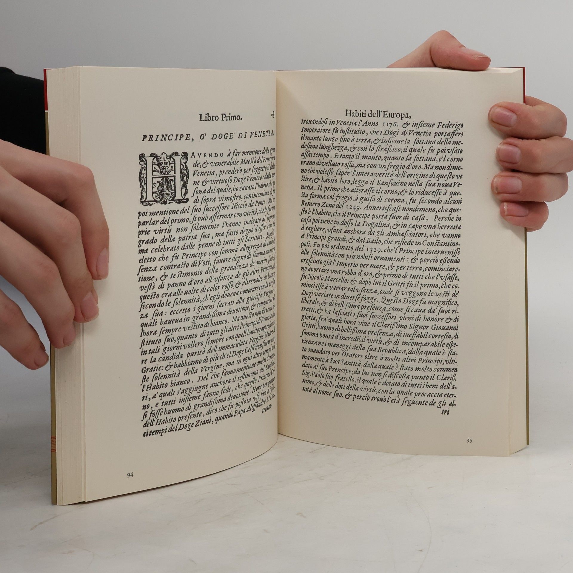 Cesare Vecellio Abiti e costumi a Venezia (rist. anast. Venezia, 1590)