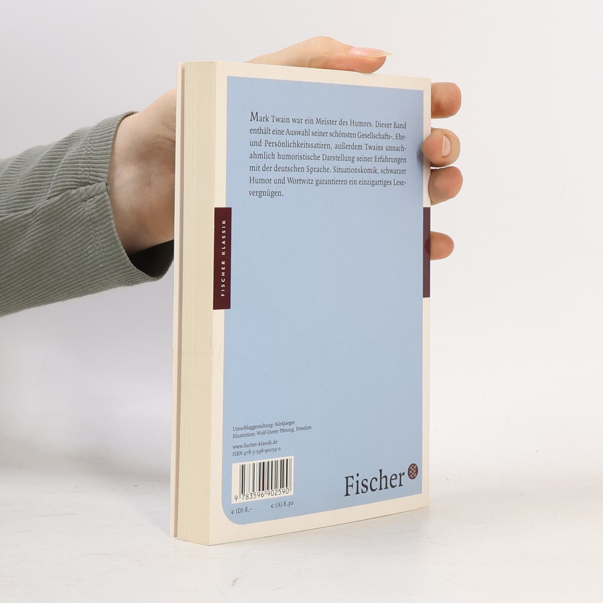 Mark Twain Fischer Klassik: Twain zum Genießen. Originalausgabe