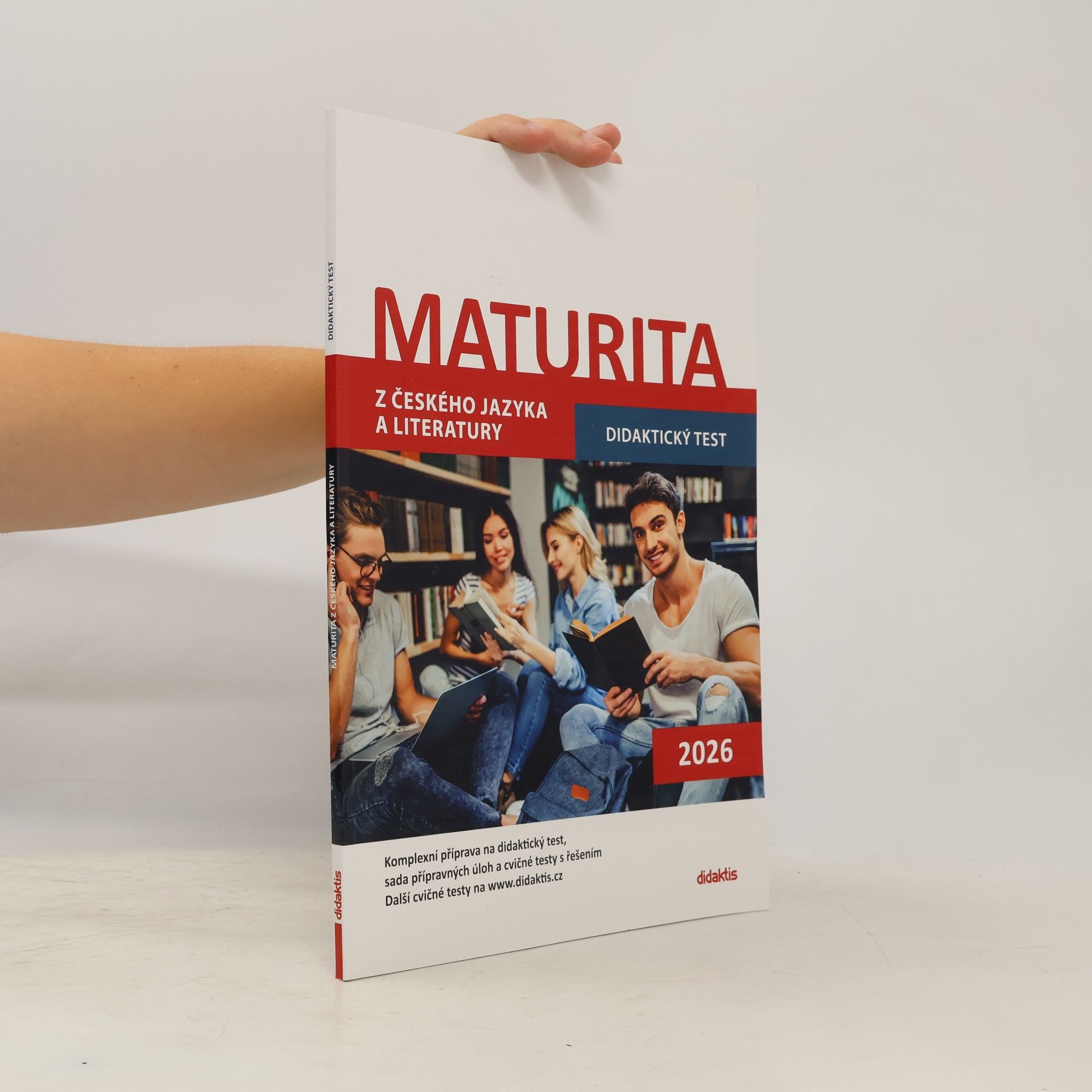 Autores varios Maturita z českého jazyka a literatury. Didaktický test 2026