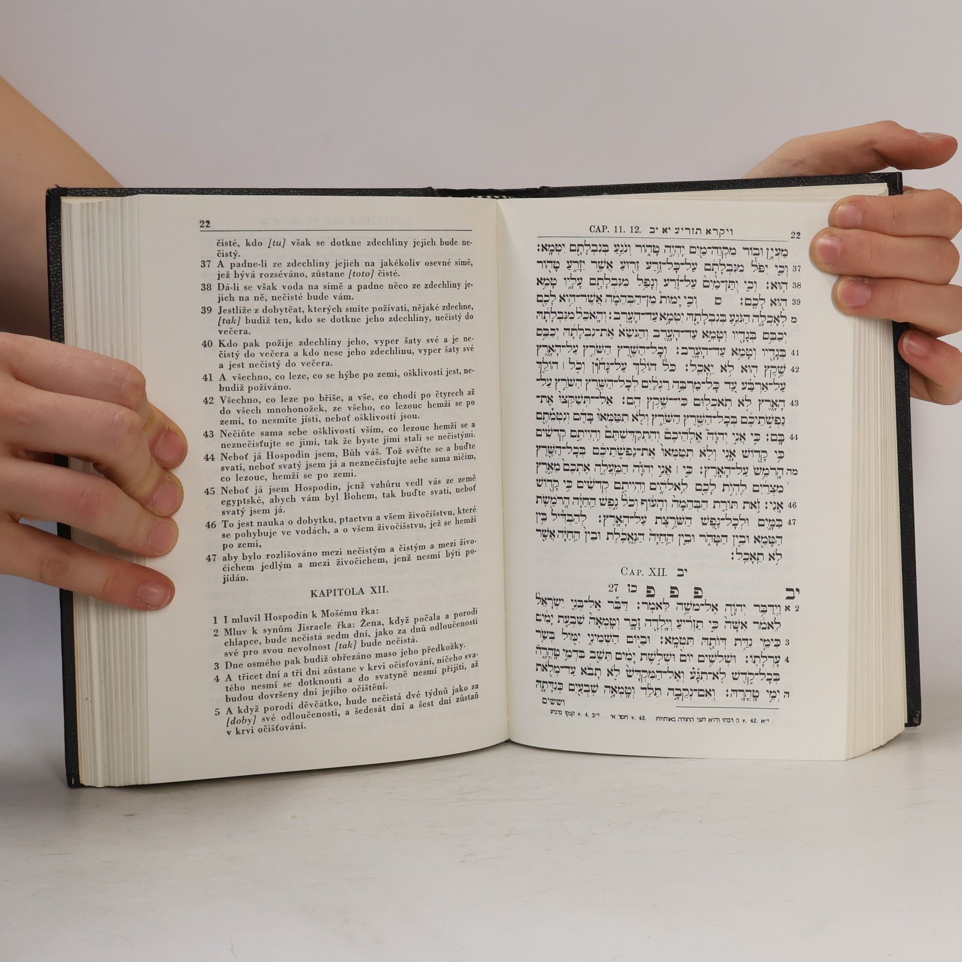 Isidor Hirsch חמשה חומשי תורה. זכרון משה. Pět knih Mojžíšových