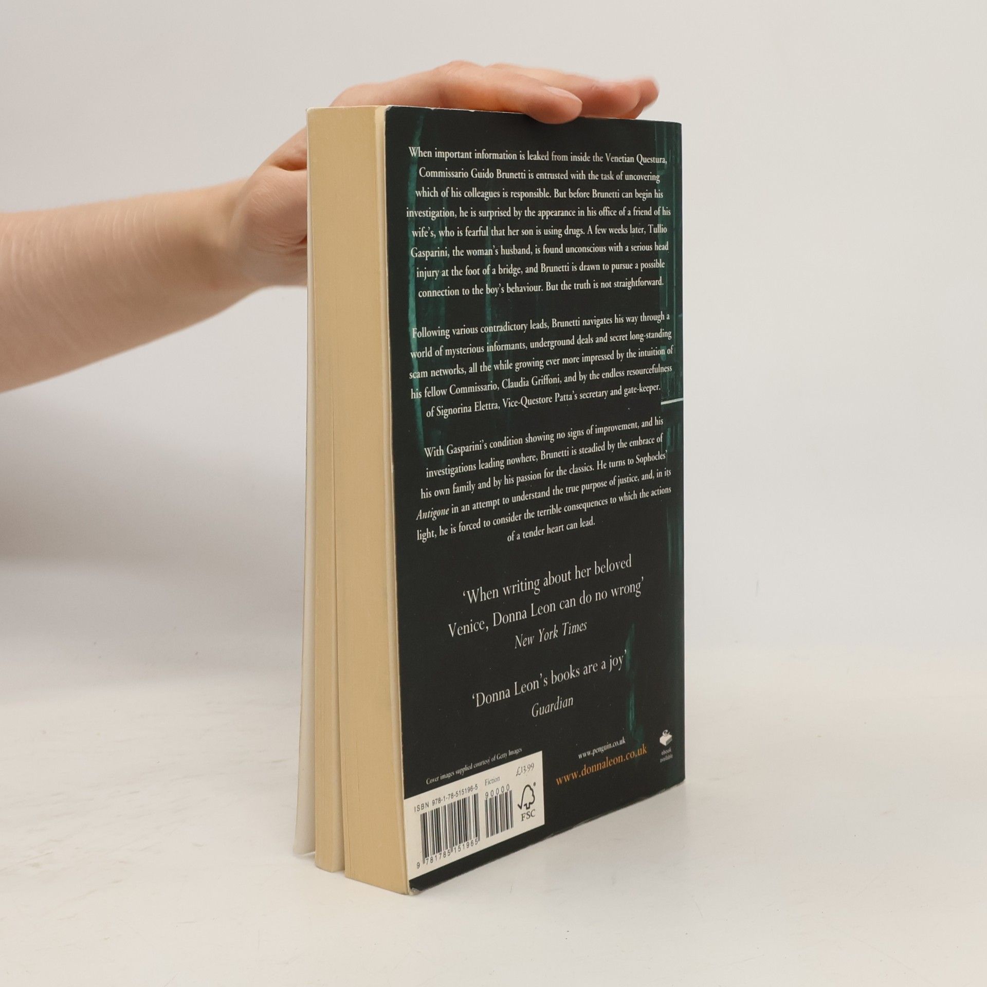 Donna Leon The Temptation of Forgiveness