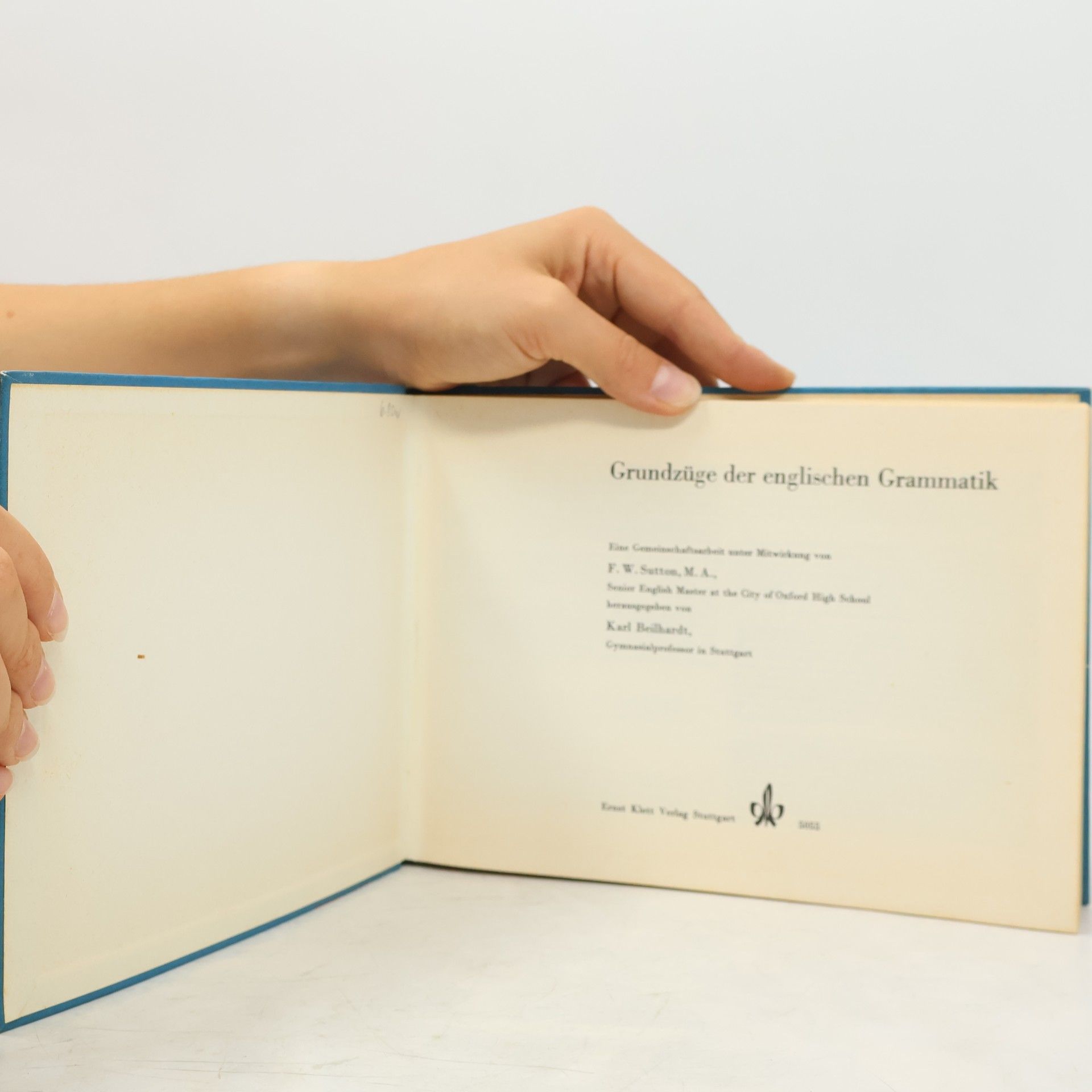 Various authors Grundzüge der englischen Grammatik