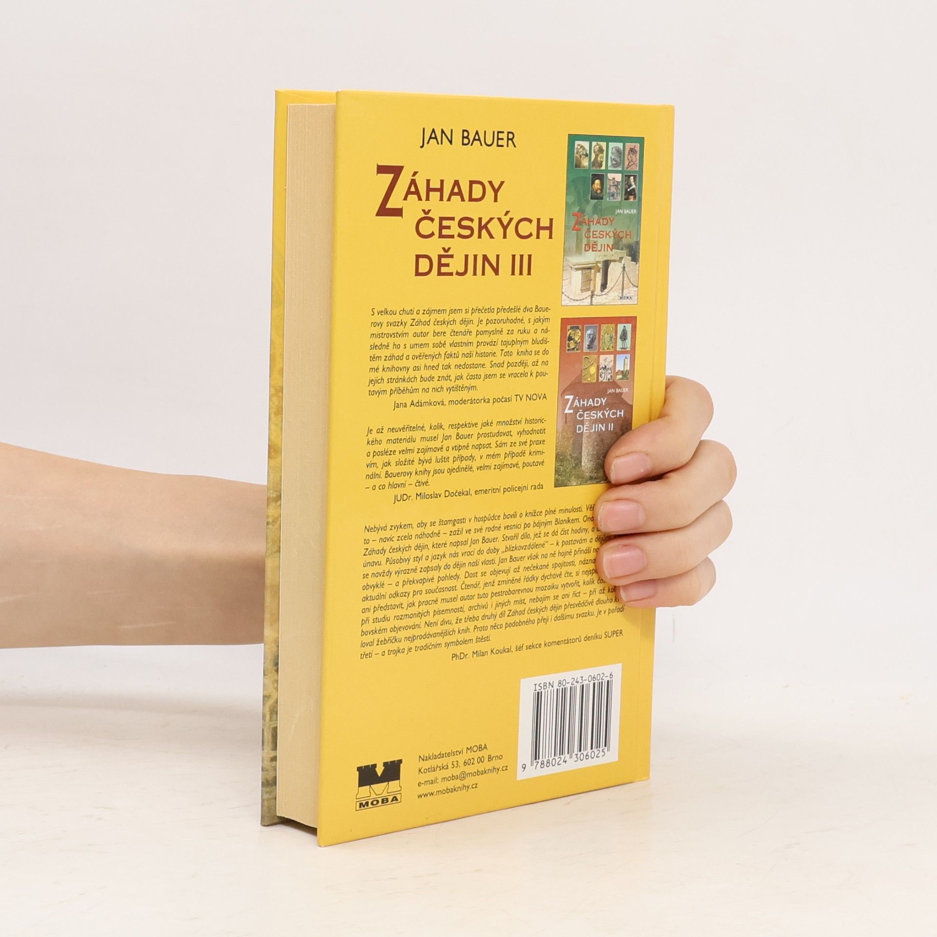 Jan Bauer Záhady českých dějin III
