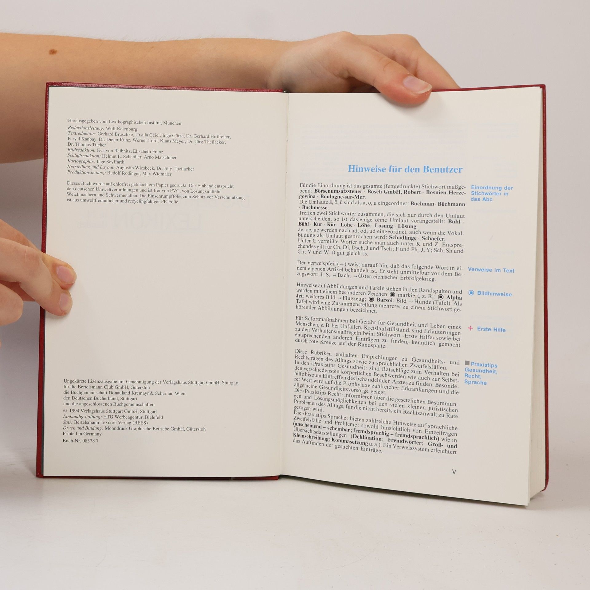 Autores varios Das Bertelsmann Lexikon 1. A-Anth