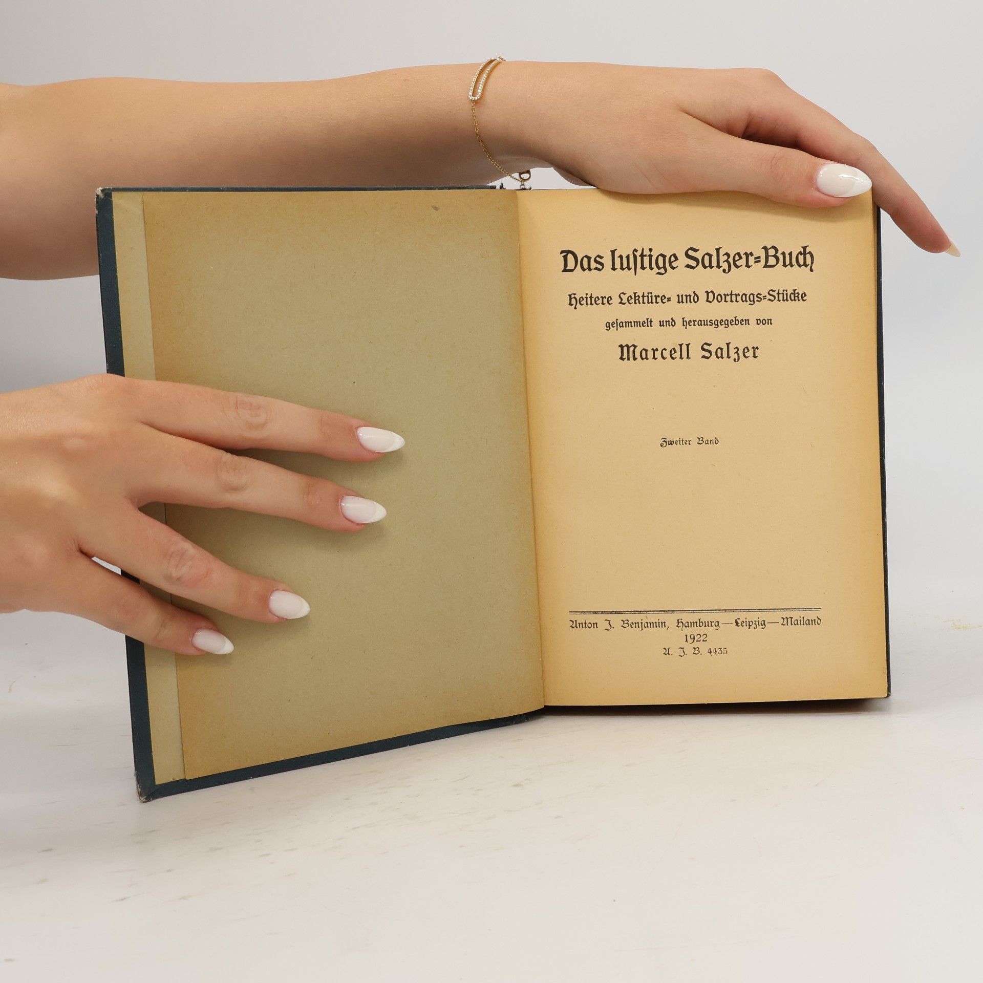Marcell Salzer Das lustige Salzer-Buch II. Band