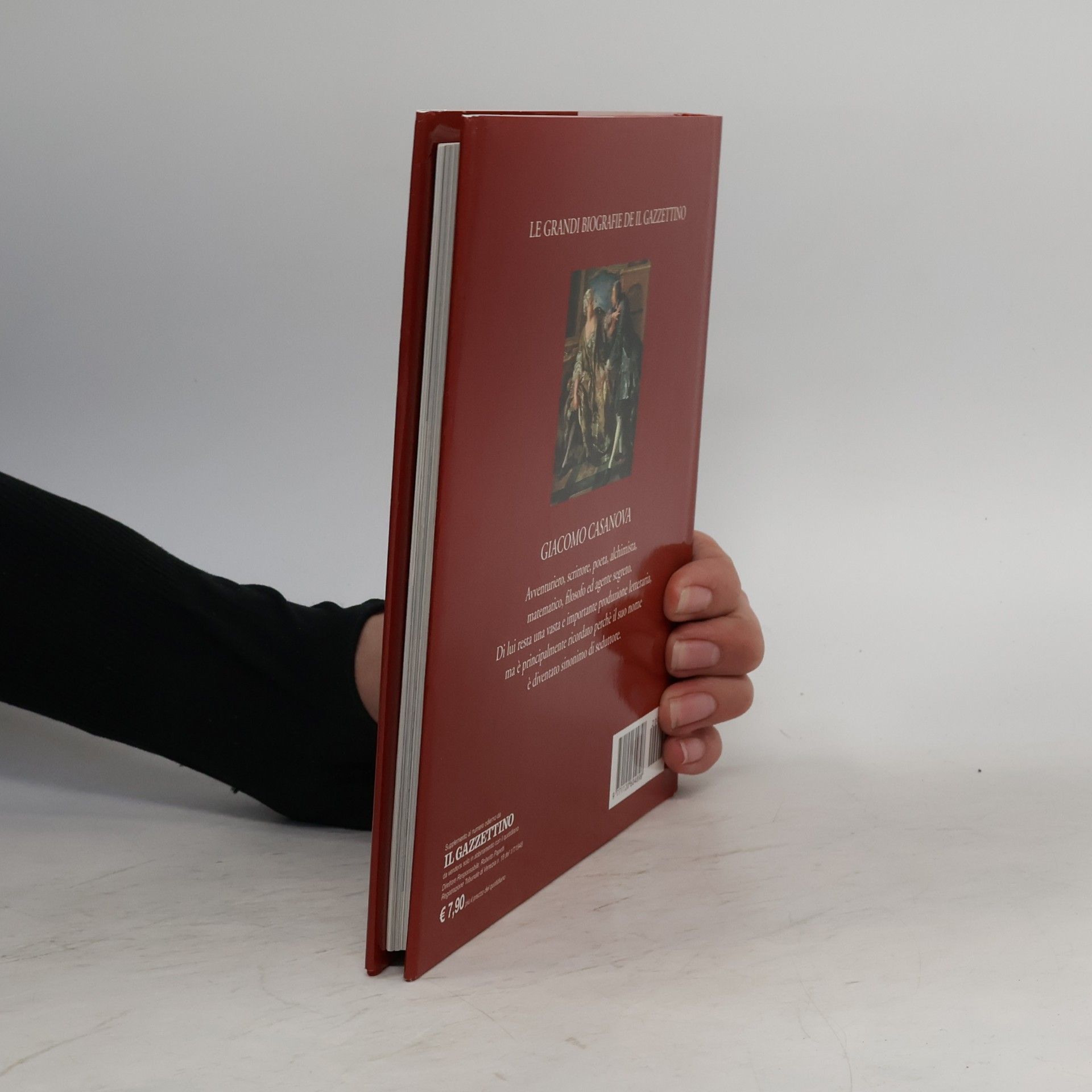 Giampiero Rorato Biblioteca de Il Gazzettino - 4: Giacomo Casanova. Avventuriero, scrittore e agente segreto