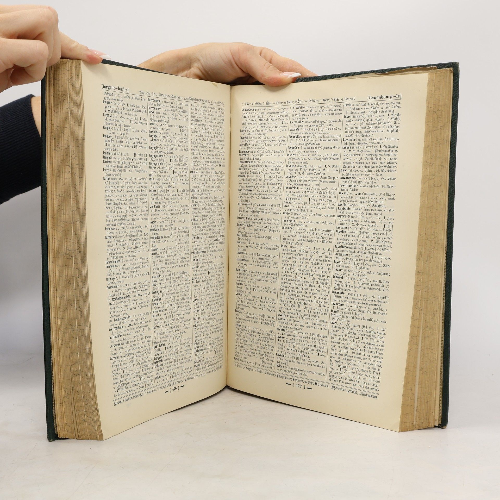 Karl Sachs Sachs-Villatte Enzyklopädisches Französisch-Deutsches und Deutsch-Französisches Wörterbuch