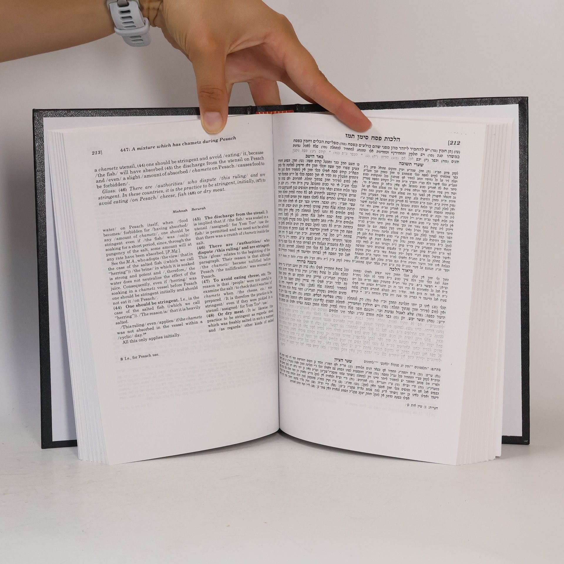 Israel Mishnah Berurah - Hebrew-English Edition - Large Edition