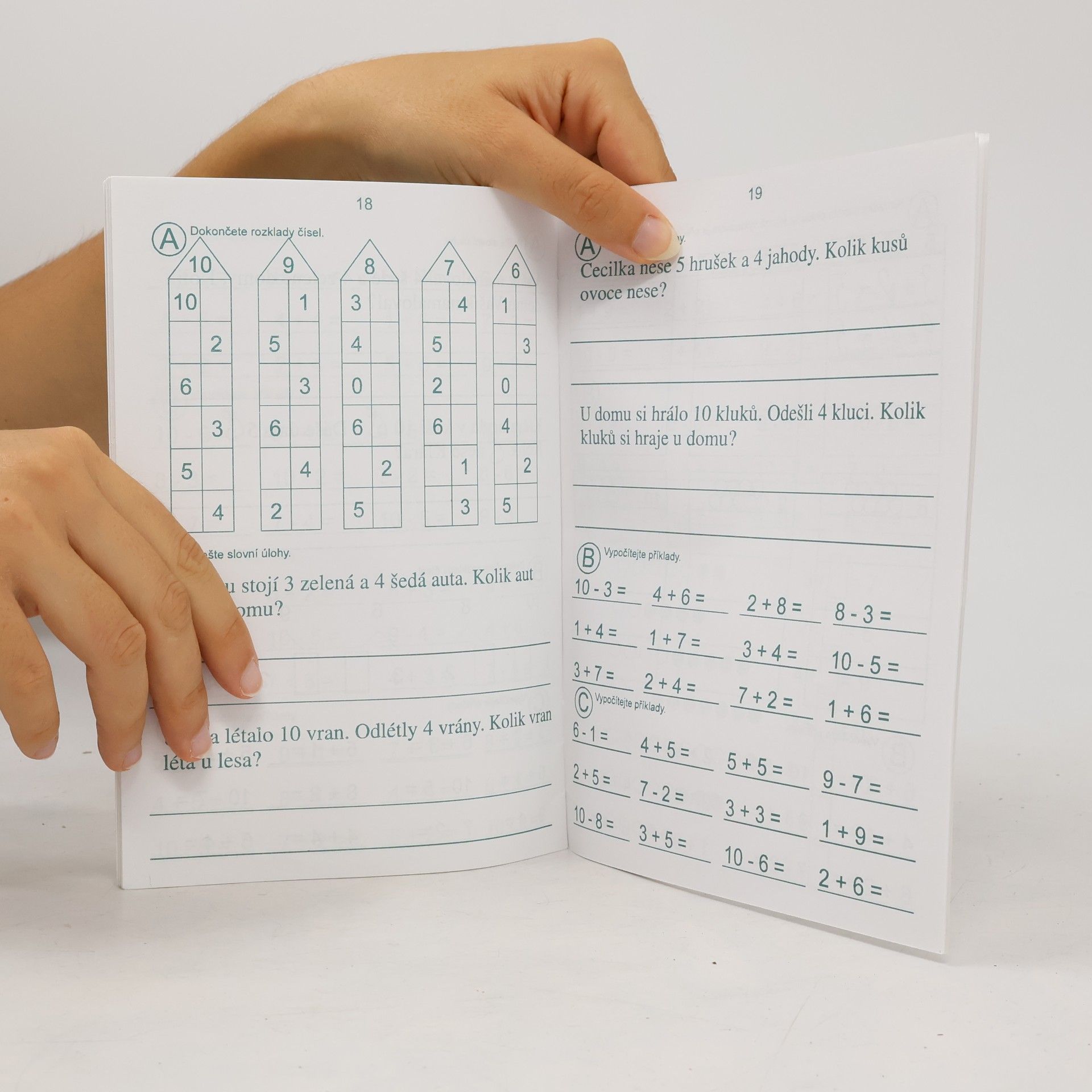 Autorenkollektiv Procvičovací sešit z matematiky pro 1. ročník základní školy. 2. díl