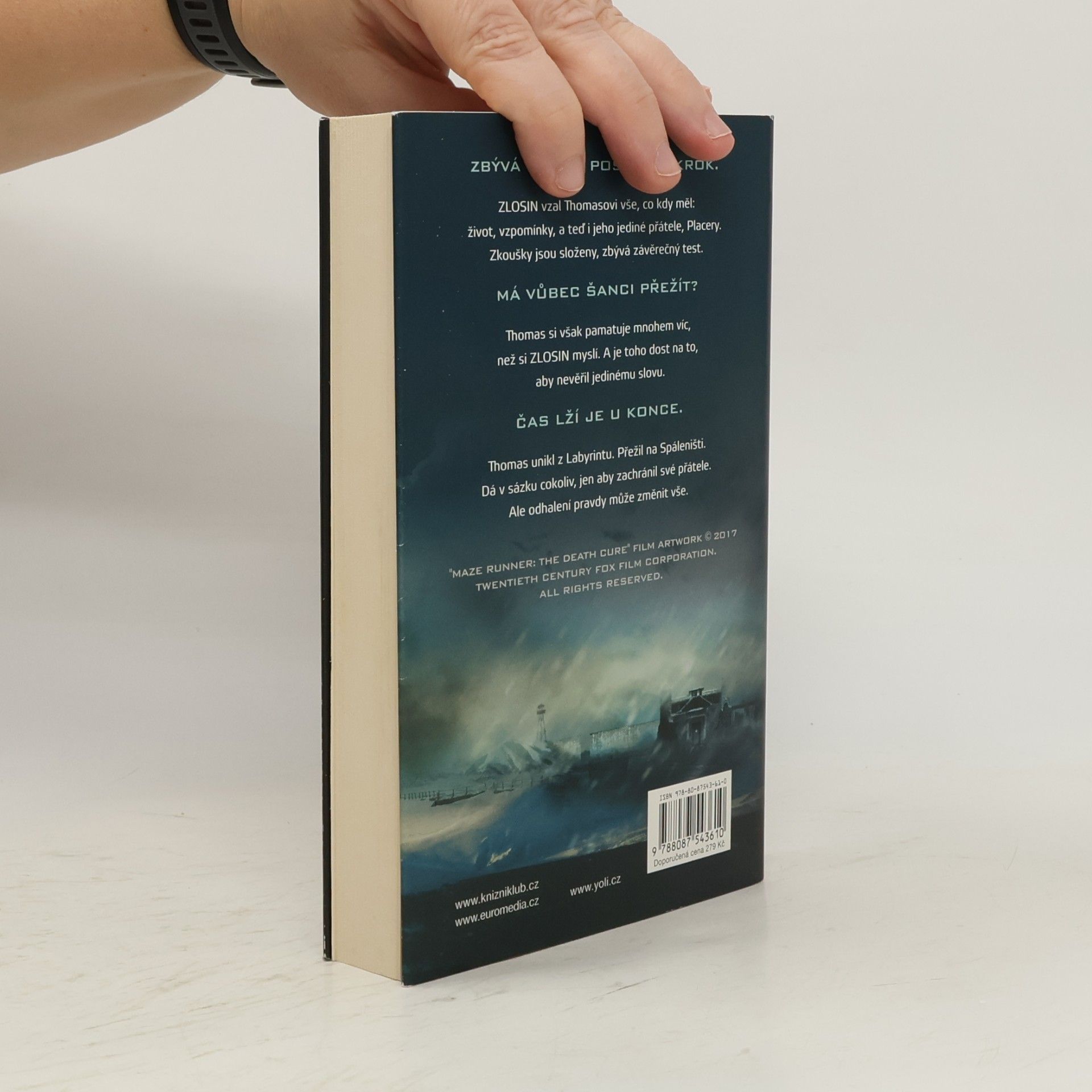 James Dashner Vražedná léčba. Labyrint 3