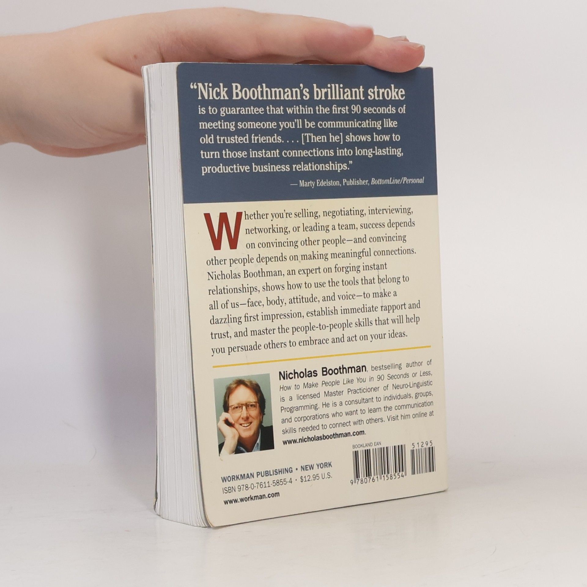 Nicholas Boothman Convince Them in 90 Seconds