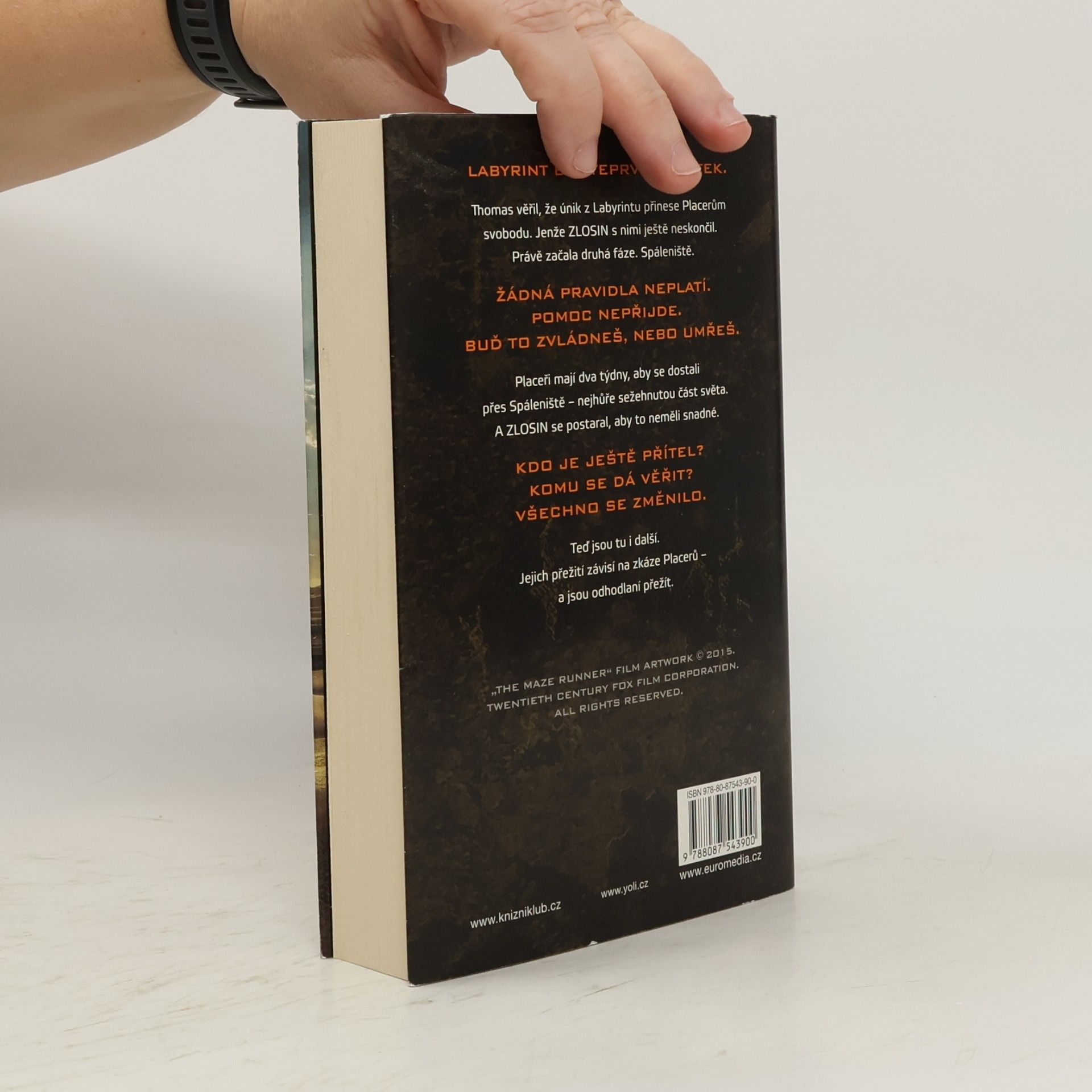 James Dashner Labyrint 2. Spáleniště. Zkouška
