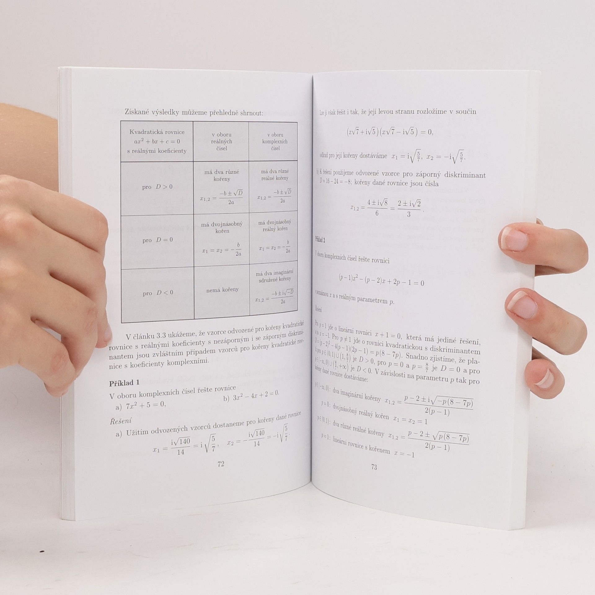 Emil Calda Matematika pro gymnázia : komplexní čísla