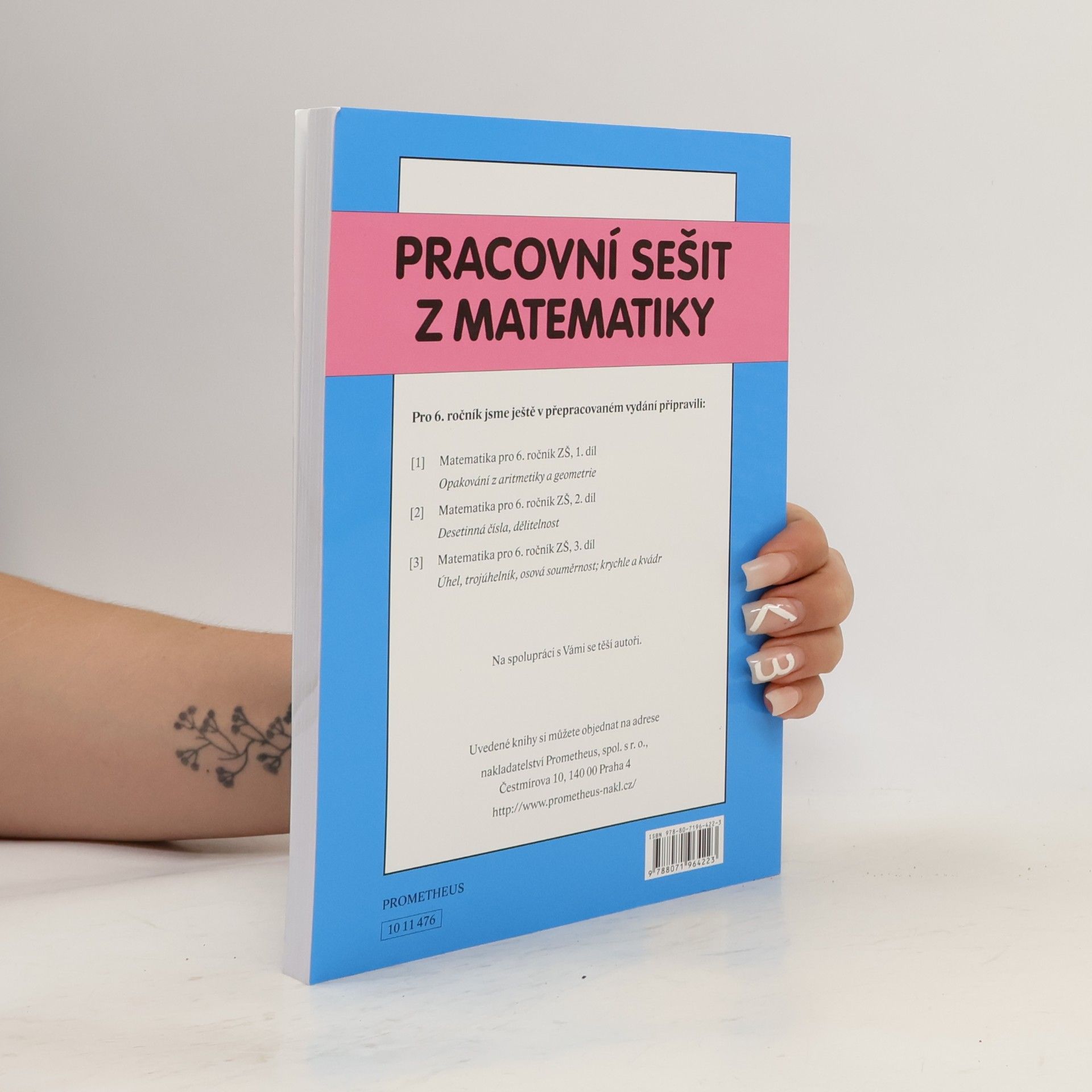 Oldřich Odvárko Pracovní sešit z matematiky : soubor úloh pro 6. ročník základní školy